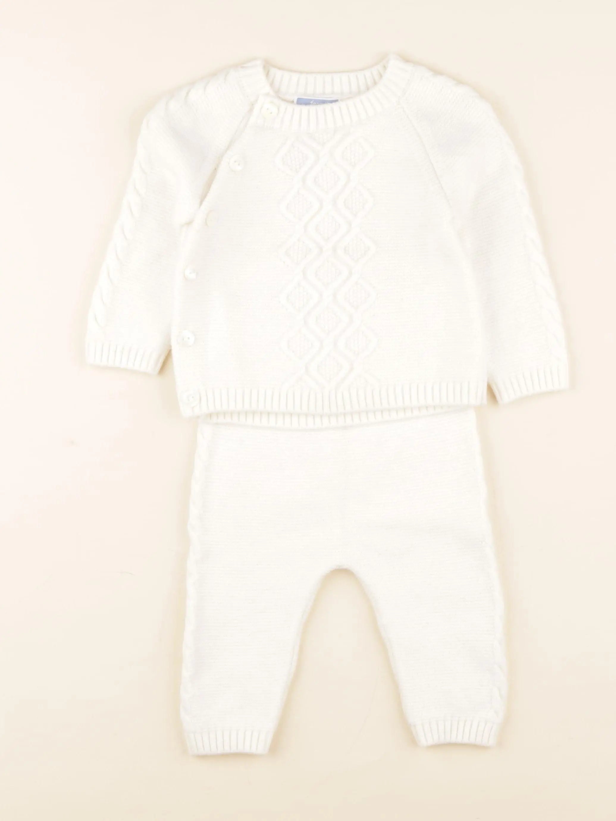 Jacadi - ensemble beige - 12 mois