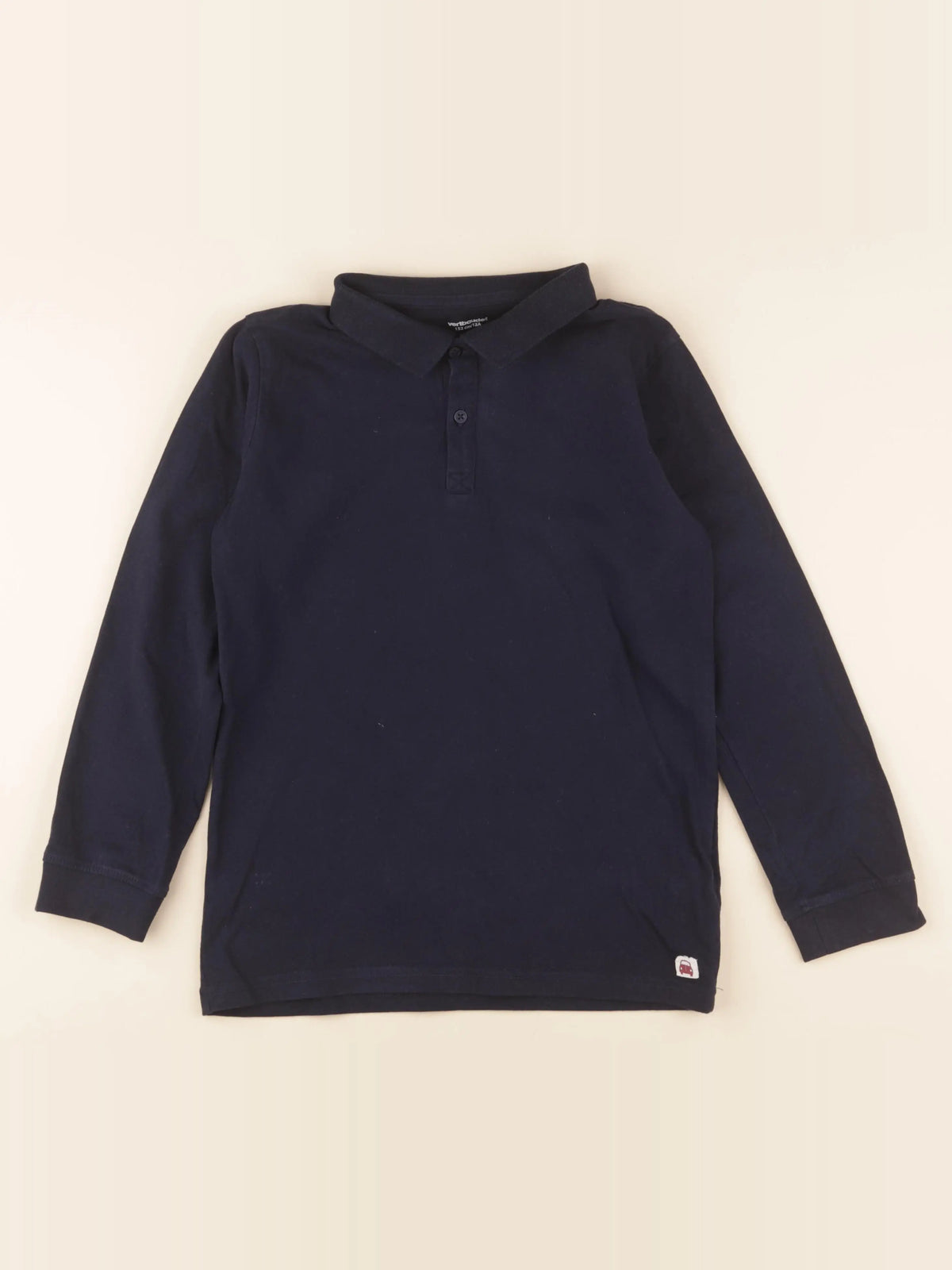 Vertbaudet - polo bleu - 12 ans