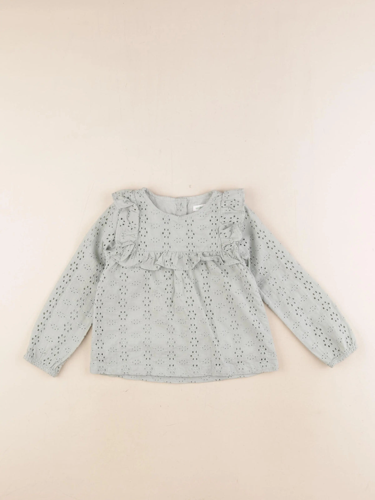 Vertbaudet - blouse vert - 4 ans