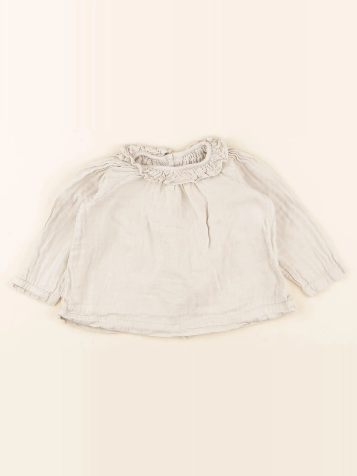 Poudre Organic - blouse gris - 18 mois