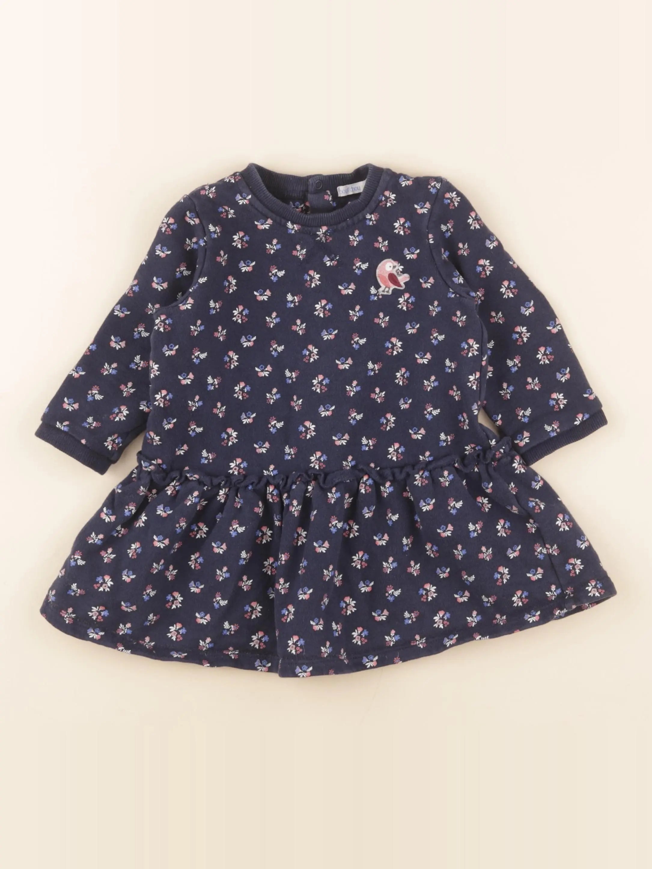 Boutchou - robe bleu - 18 mois