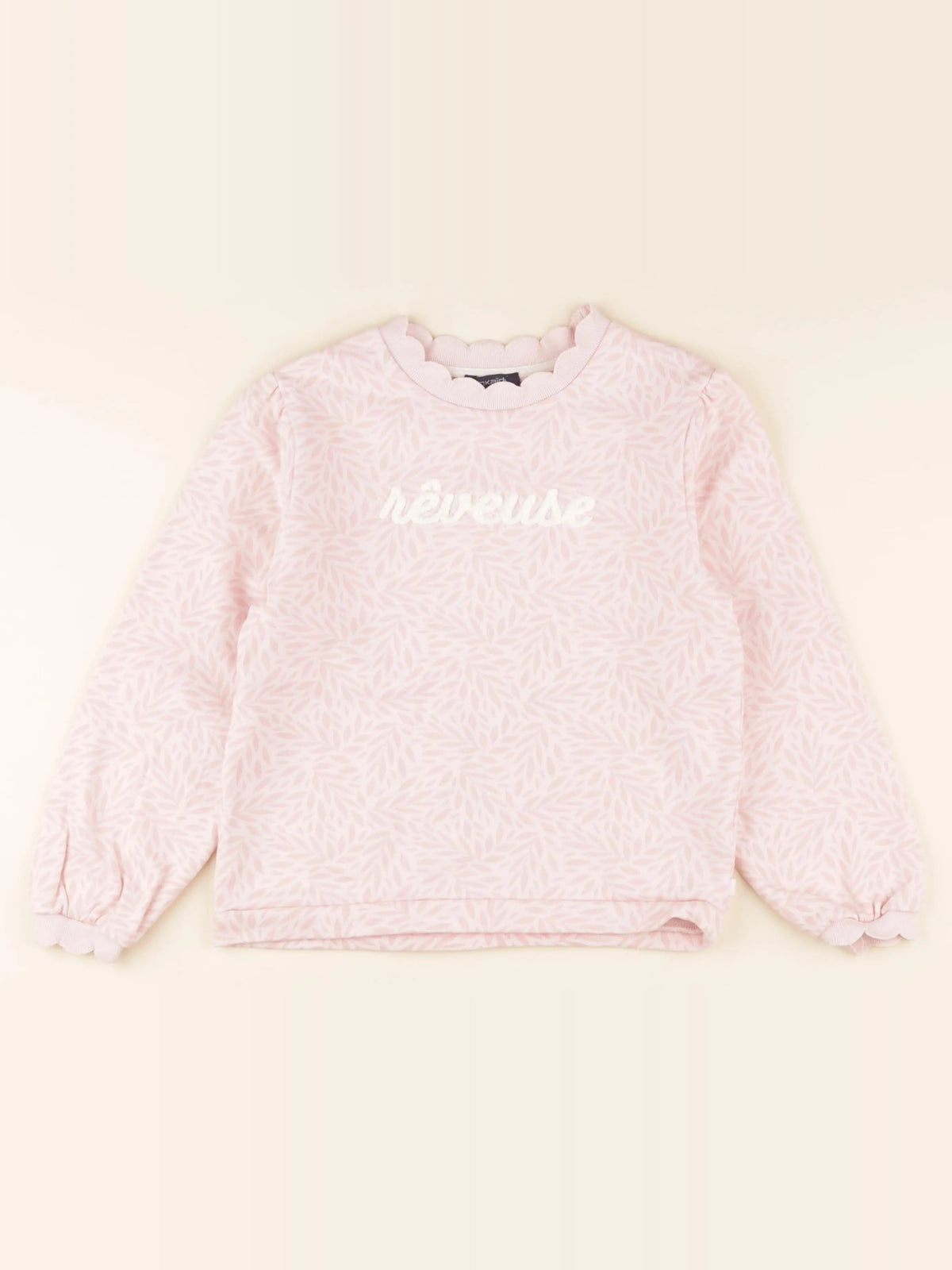 Okaidi - sweat rose - 8 ans