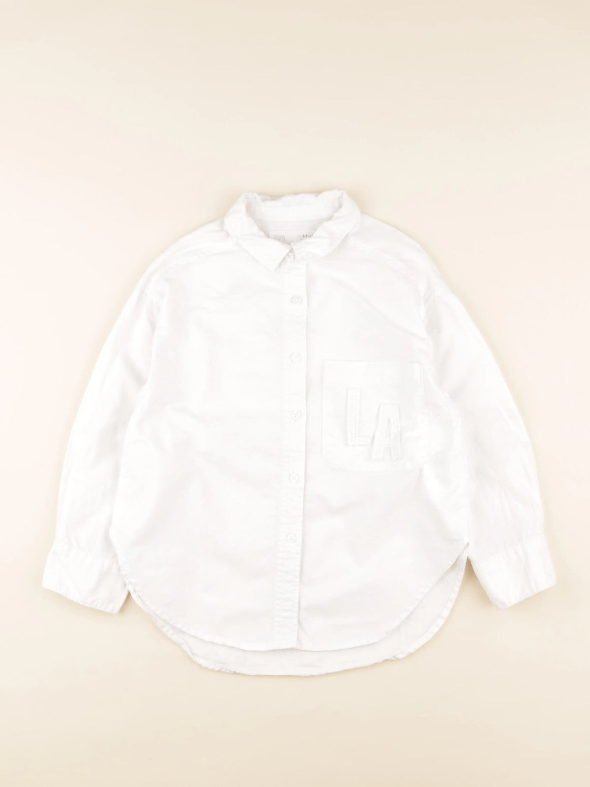 Zara - chemise blanc - 6/7 ans
