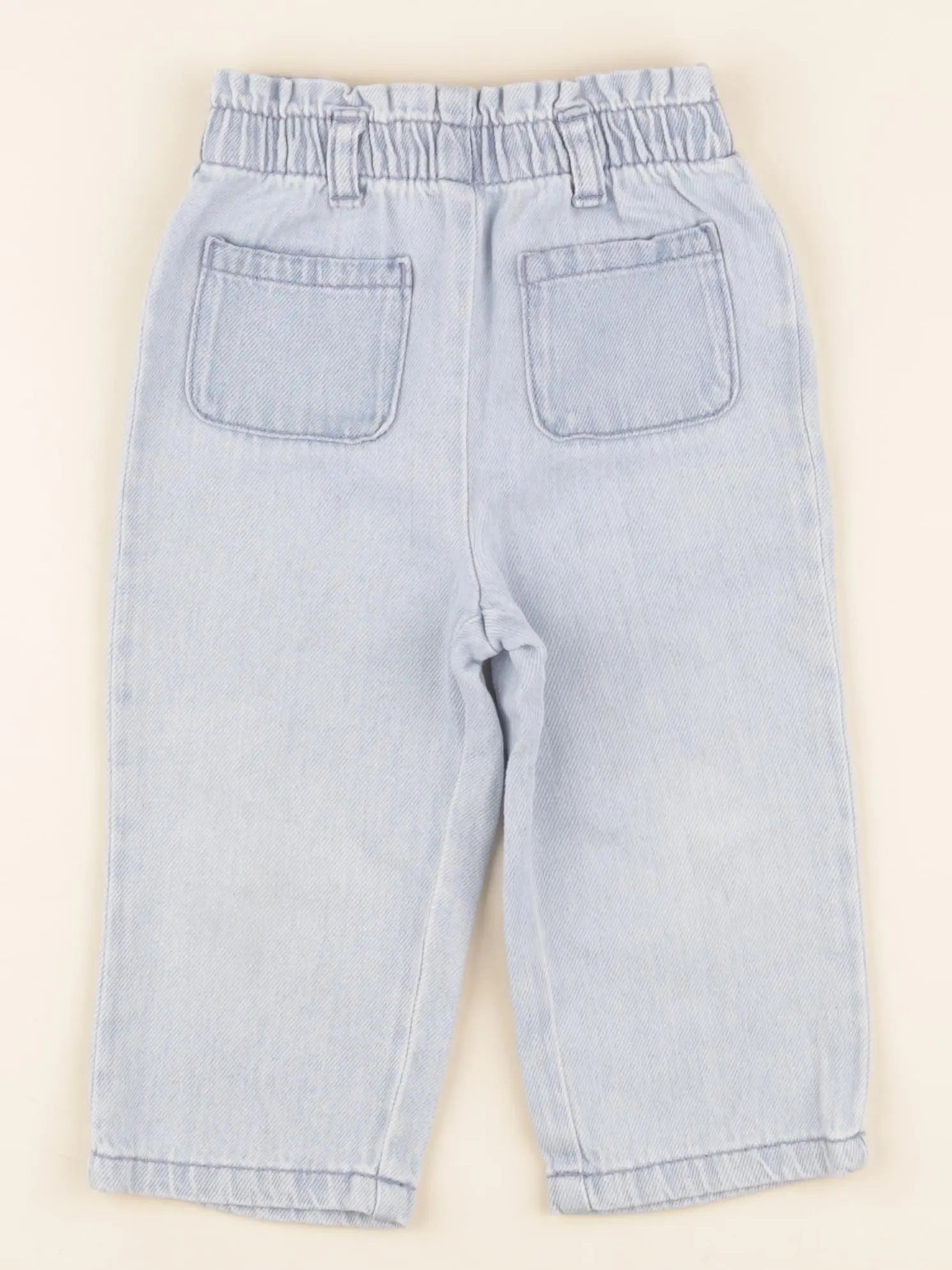Vertbaudet - pantalon bleu - 18 mois