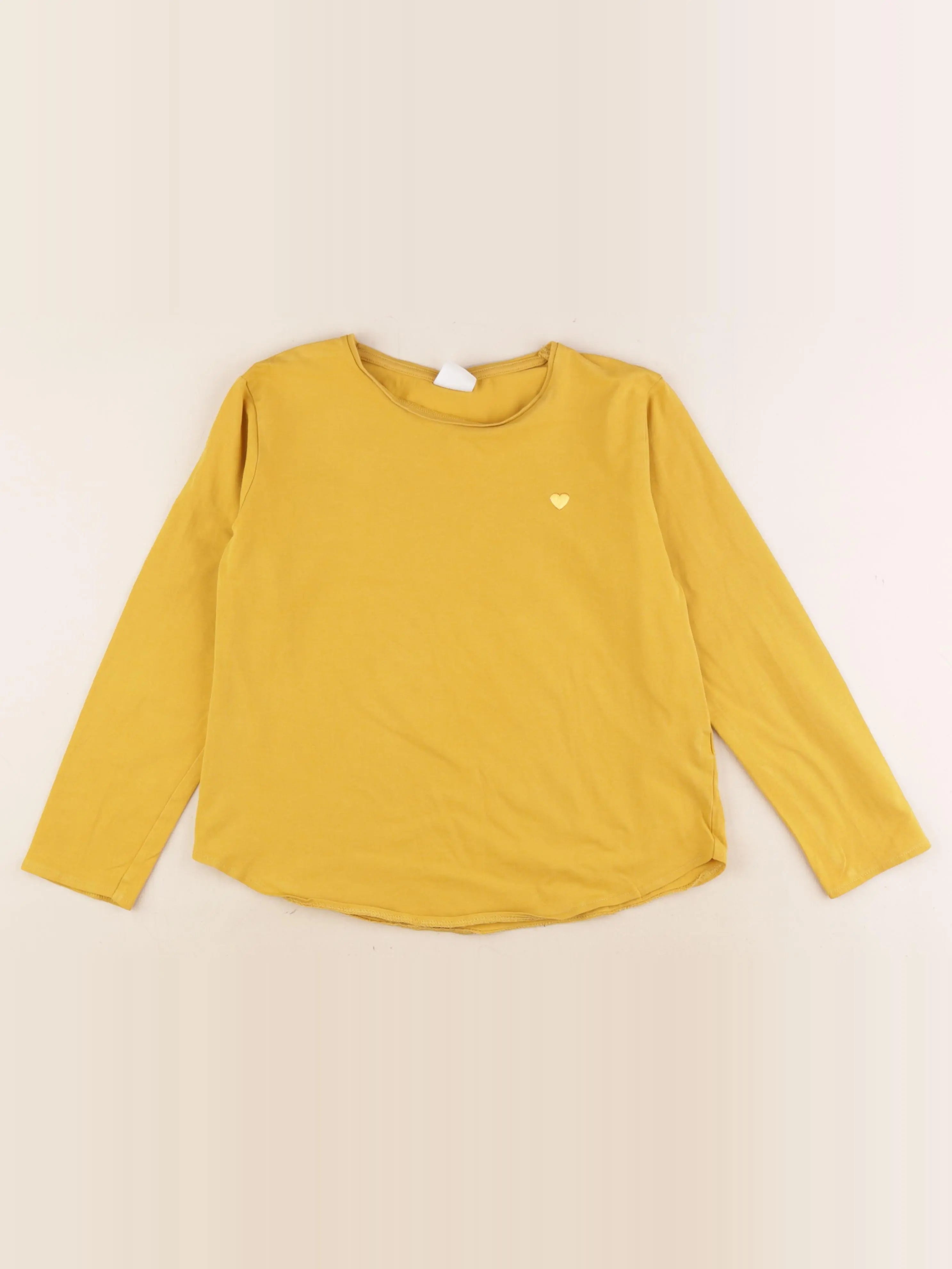Zara - tee-shirt jaune - 9 ans