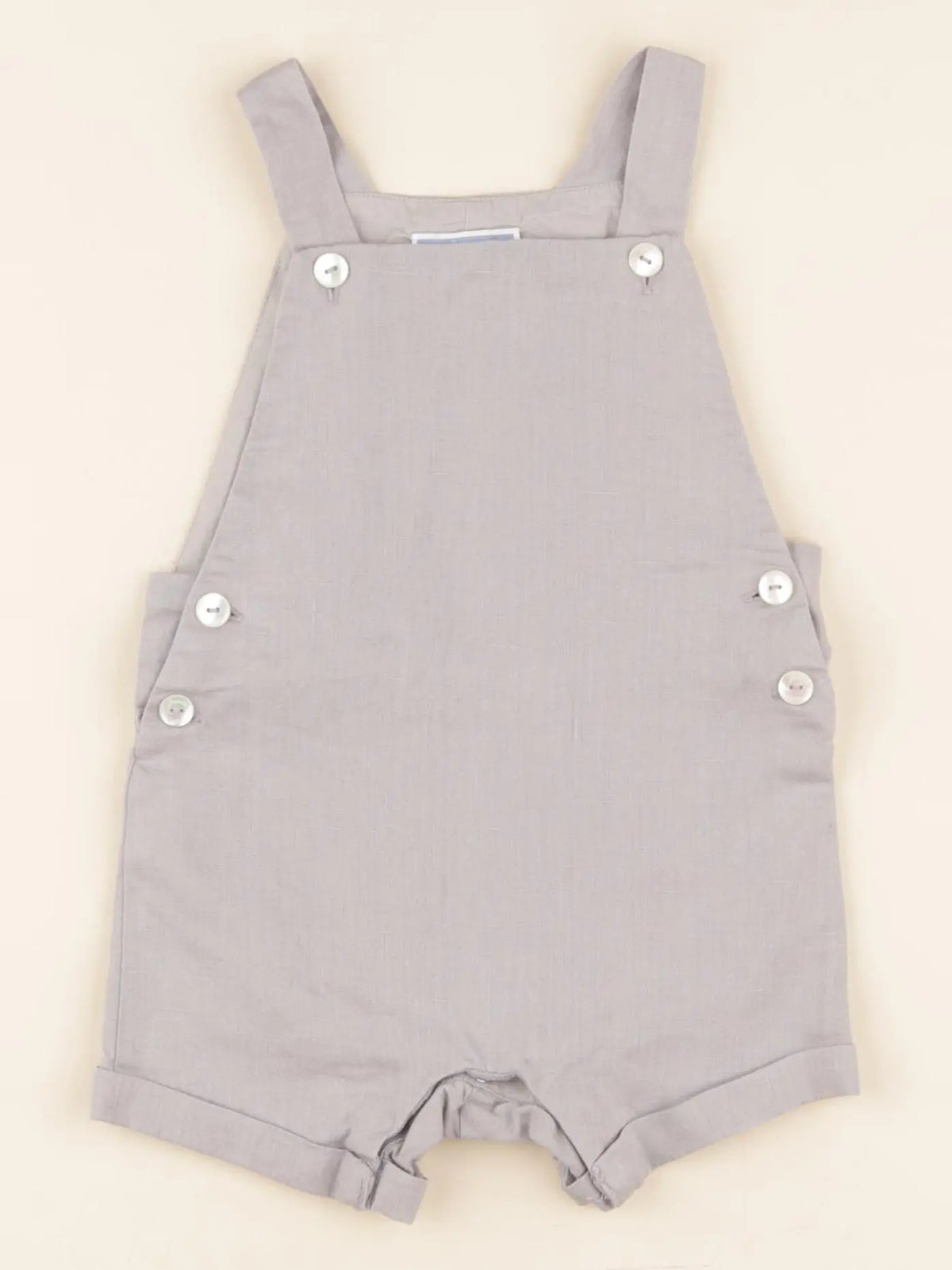 Jacadi - salopette gris - 12 mois