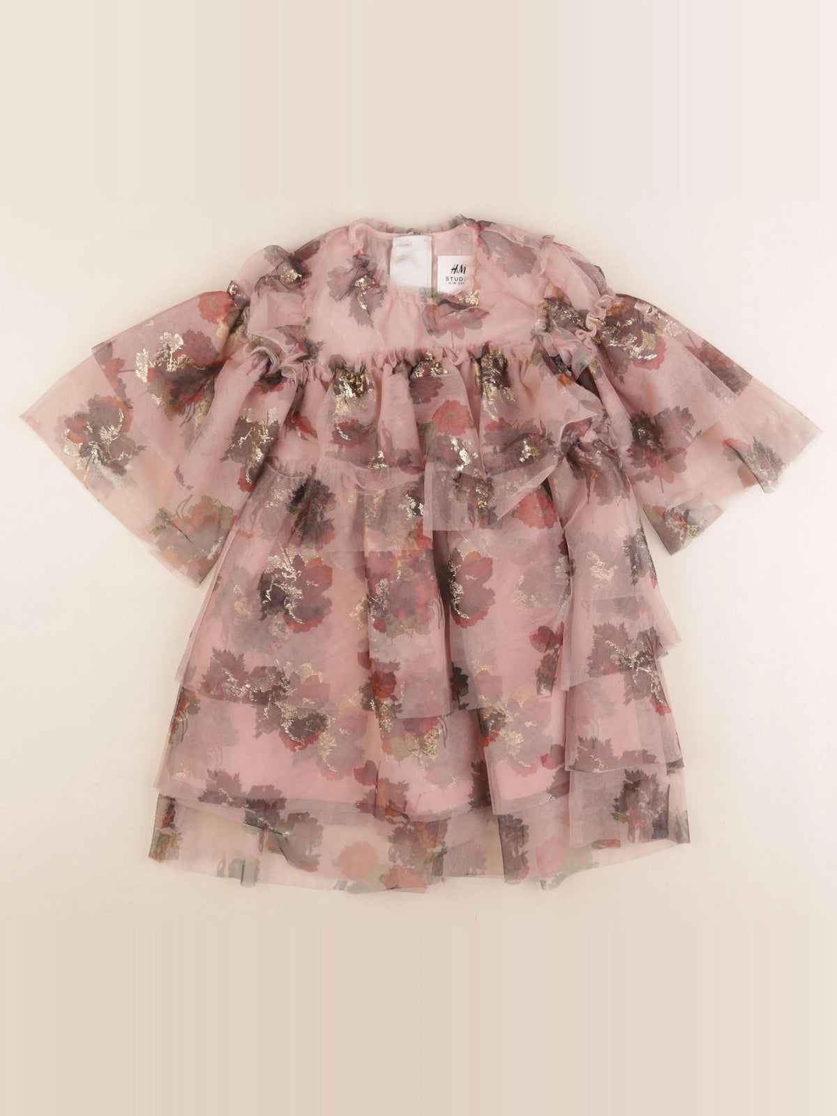 H&M - robe multicolore - 2/4 ans