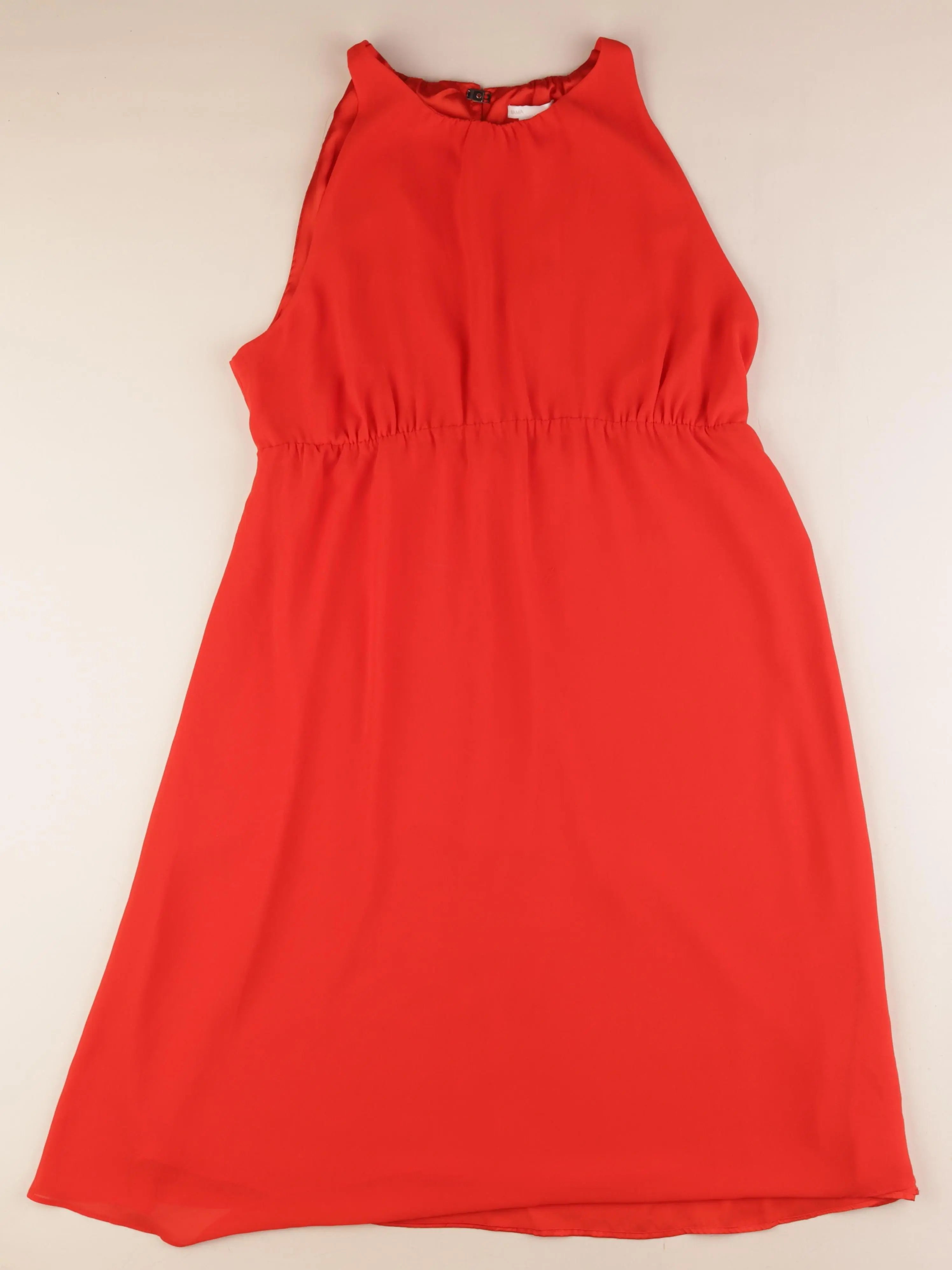 H&M - robe grossesse rouge - m