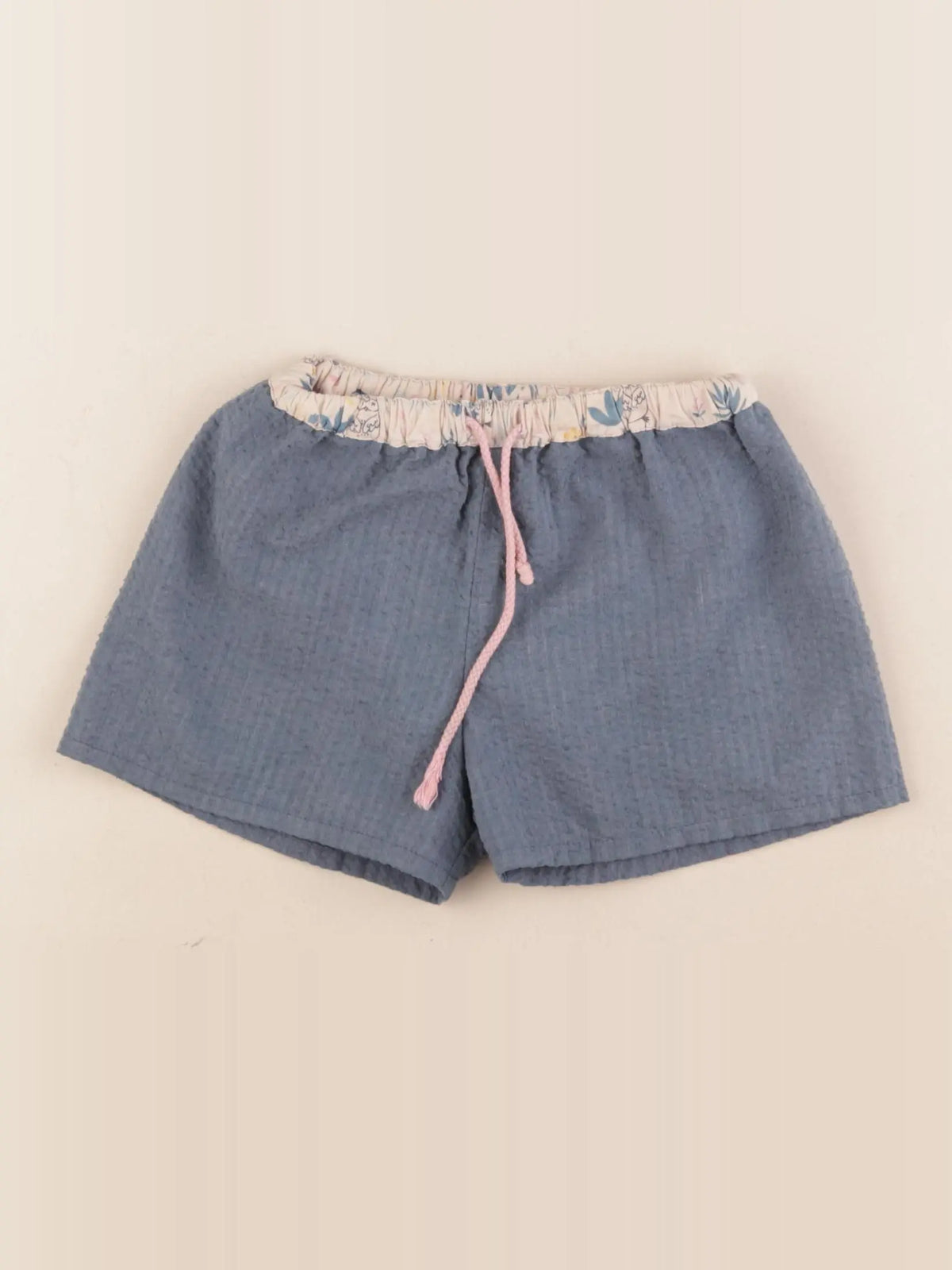 Apaches Collections - short bleu - 6 mois