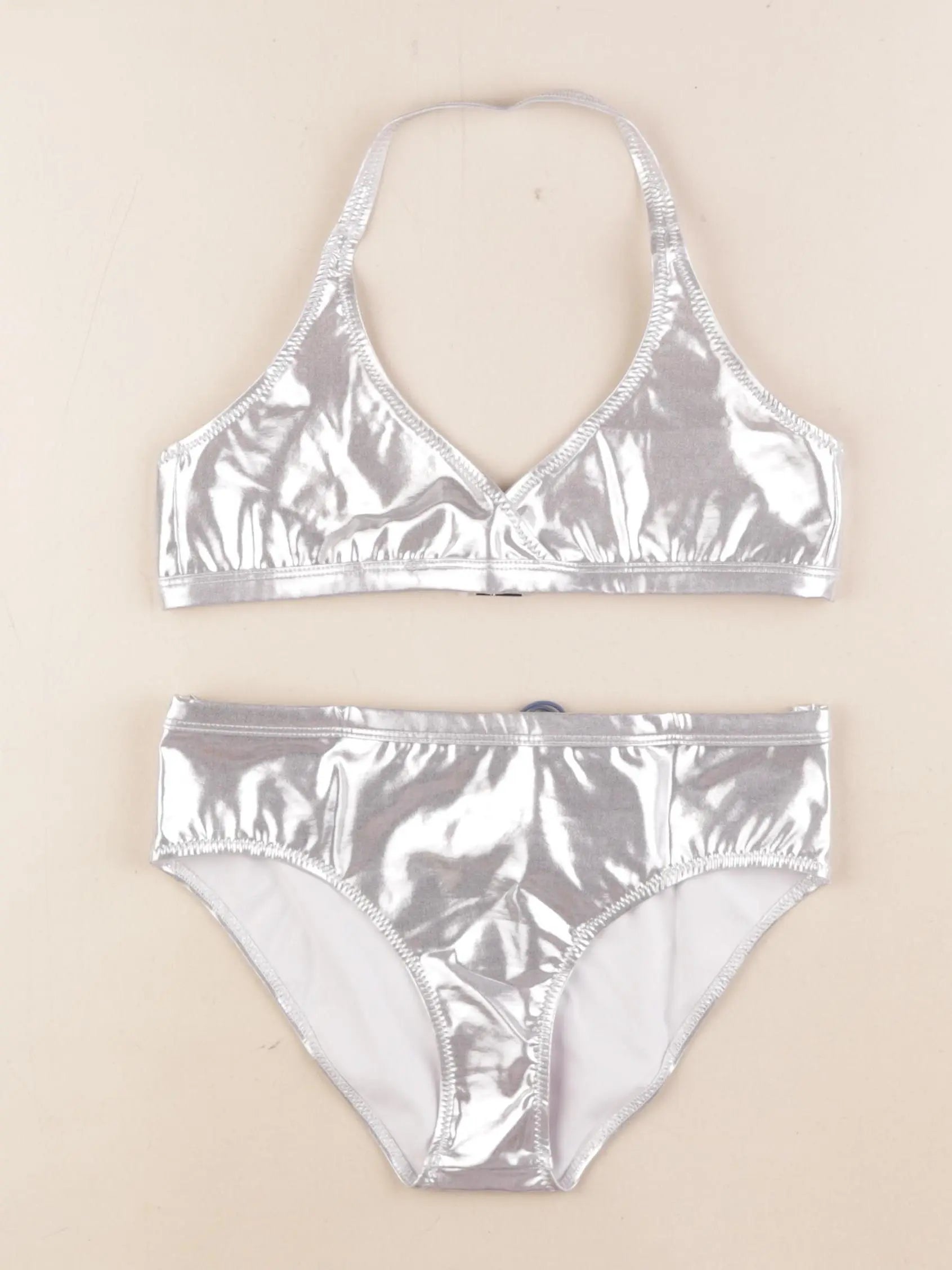 We are kids - maillot de bain argent - 10/11 ans
