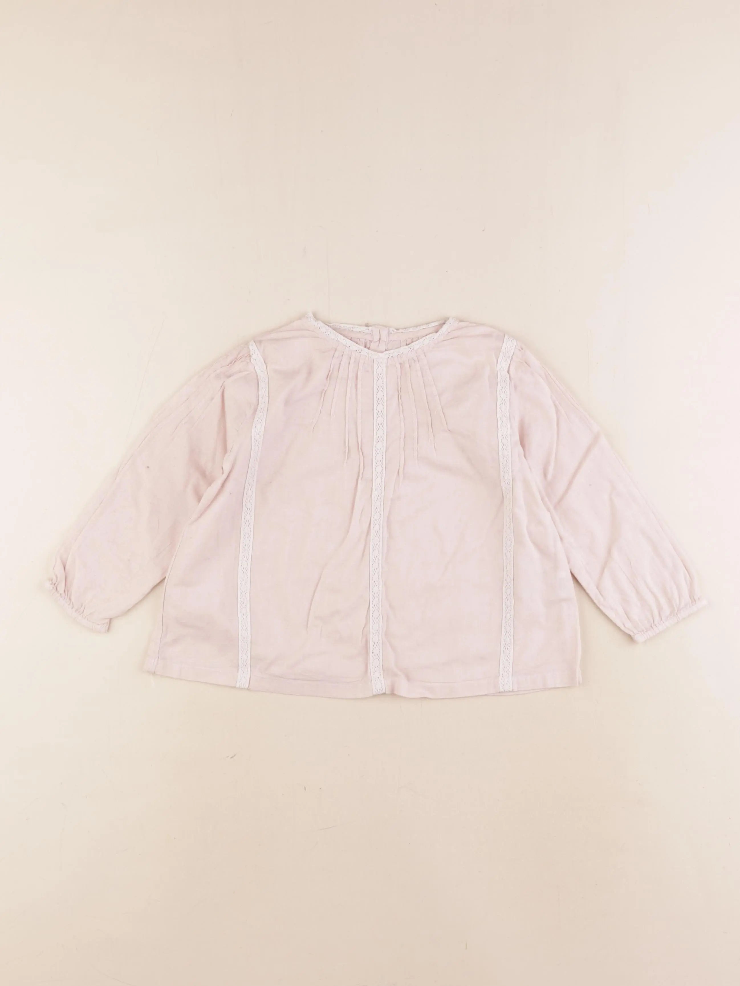 Boutchou - blouse rose - 36 mois