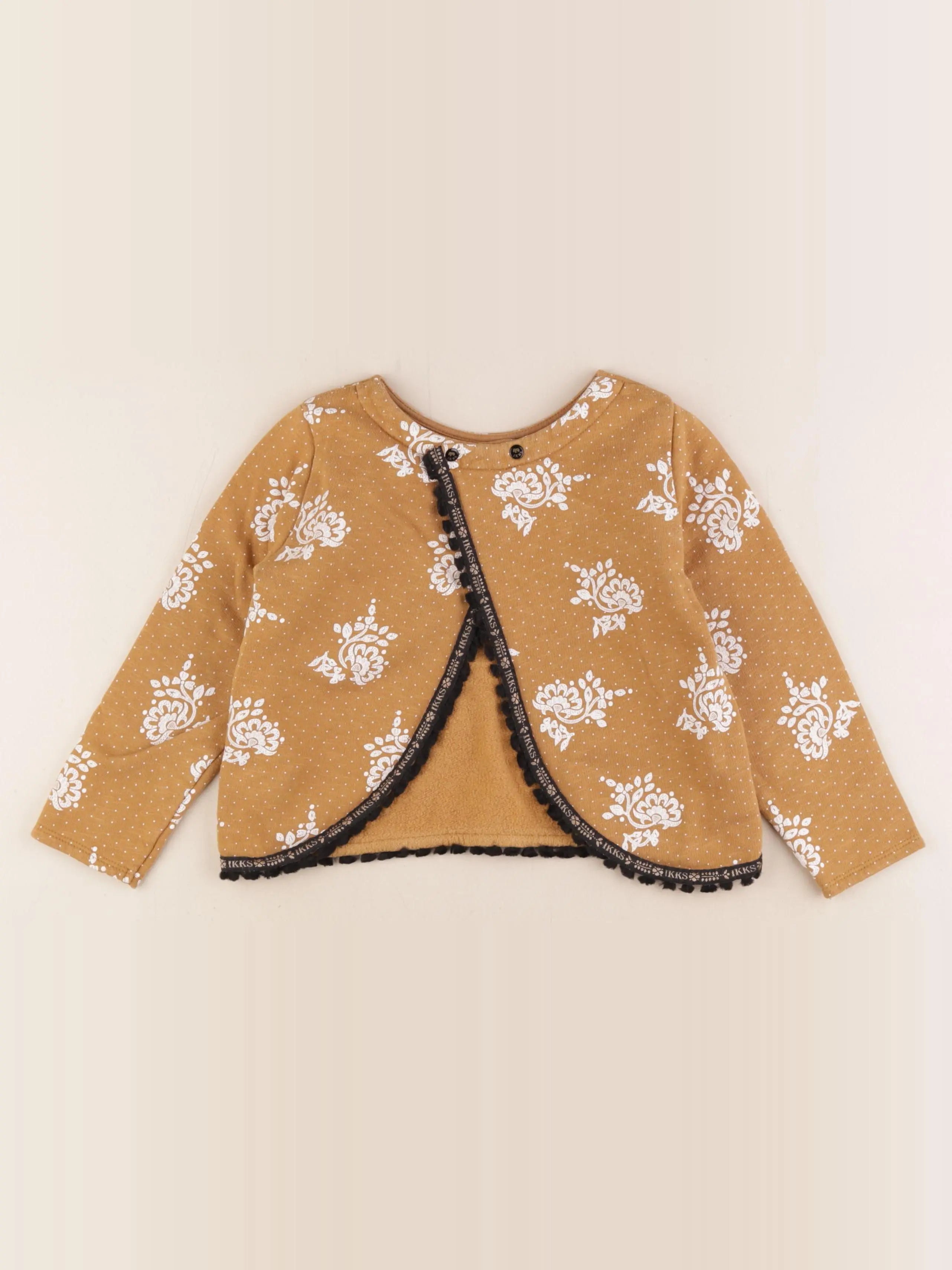 IKKS - gilet jaune - 3 ans
