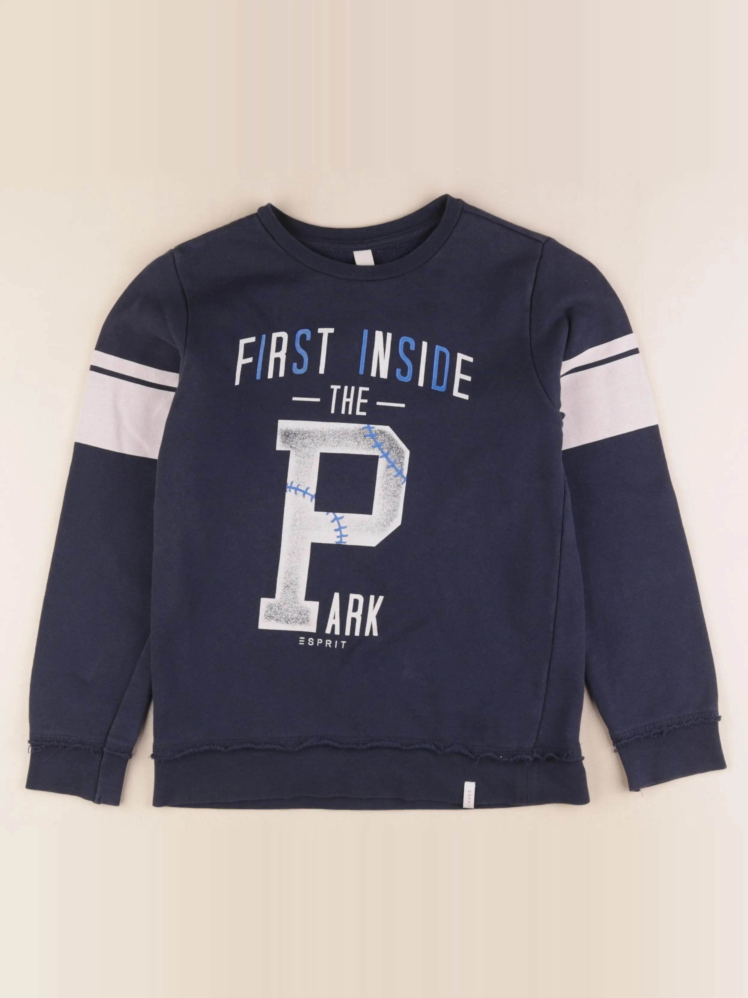 Esprit - sweat bleu - 8/9 ans