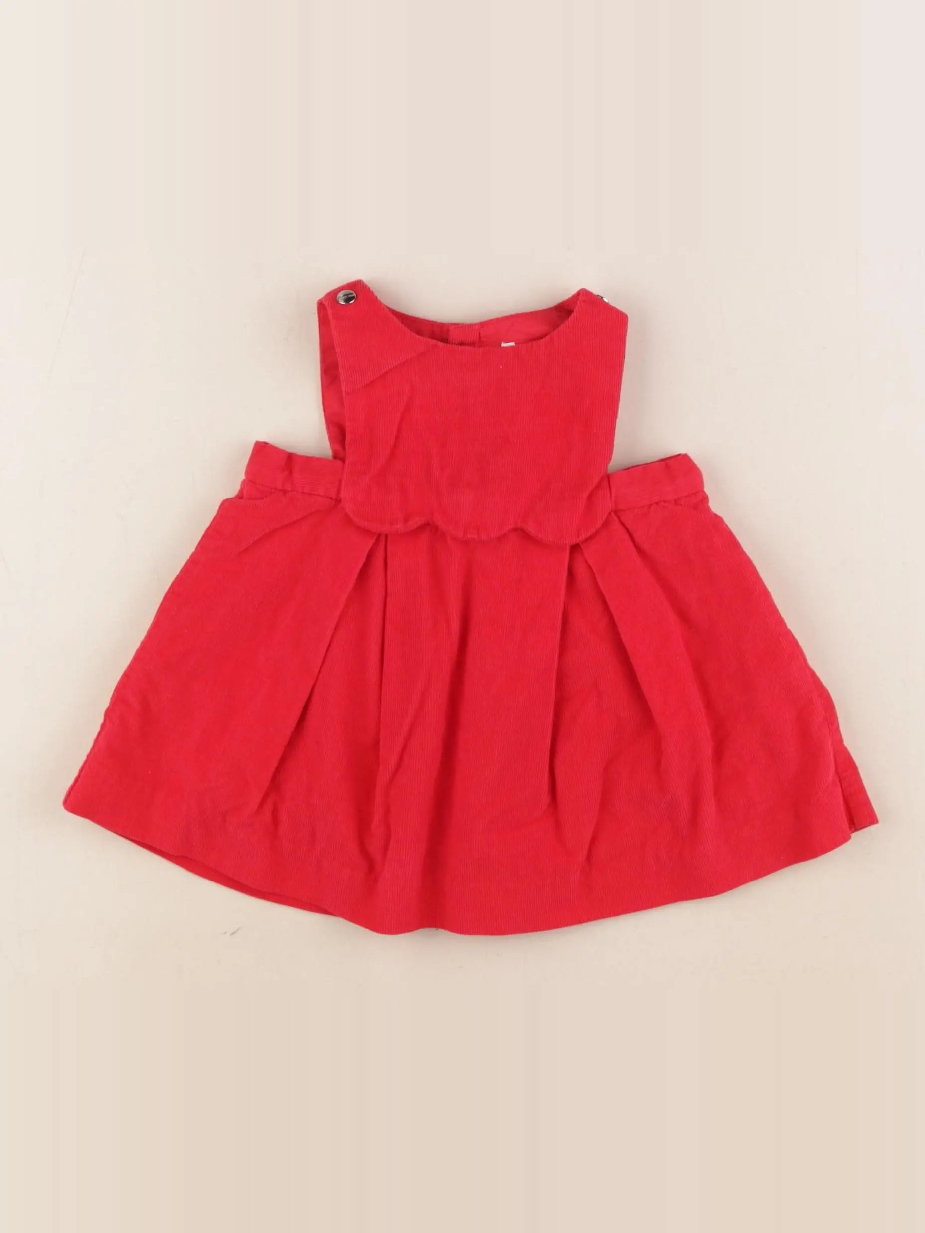 Jacadi - robe rouge - 6 mois