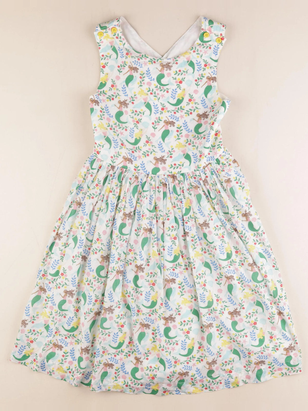 Mini Boden - robe multicolore - 11/12 ans