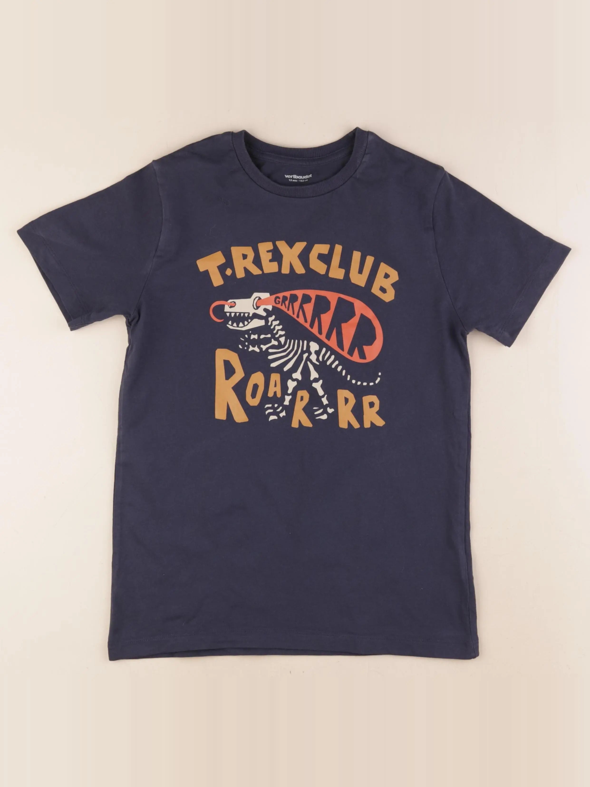 Vertbaudet - tee-shirt bleu - 12 ans