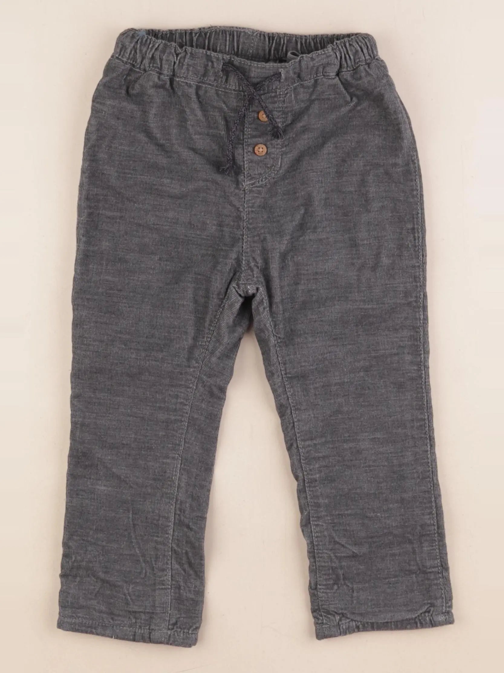 H&M - pantalon gris - 18/24 mois