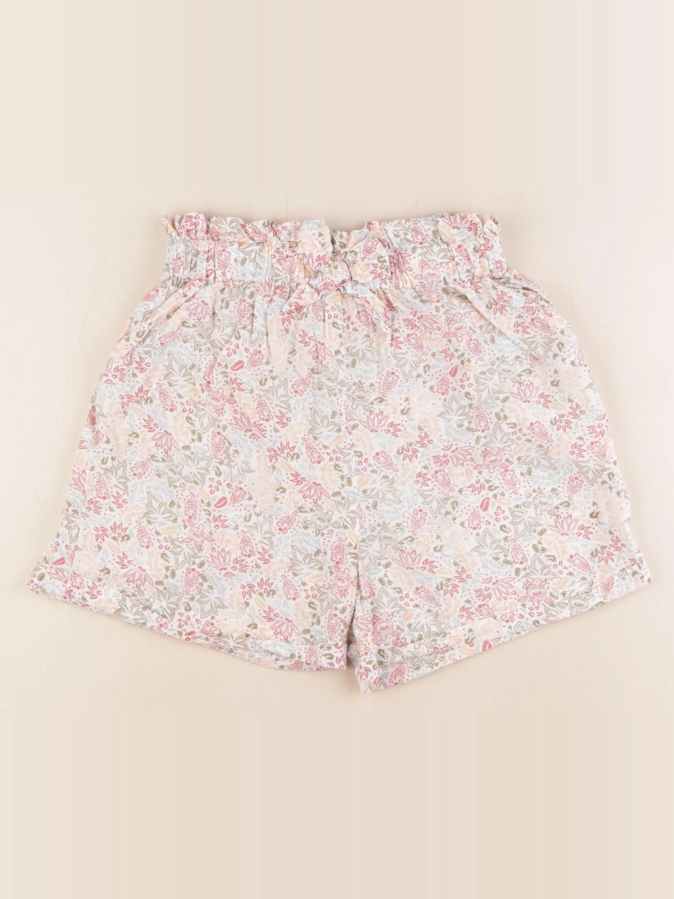 Vertbaudet - short multicolore - 12 ans