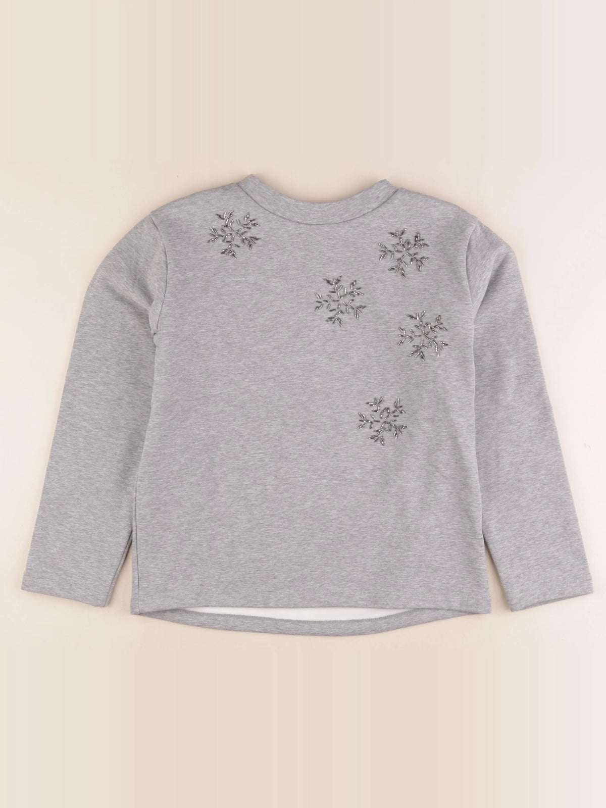 Jacadi - sweat gris, argent - 12 ans