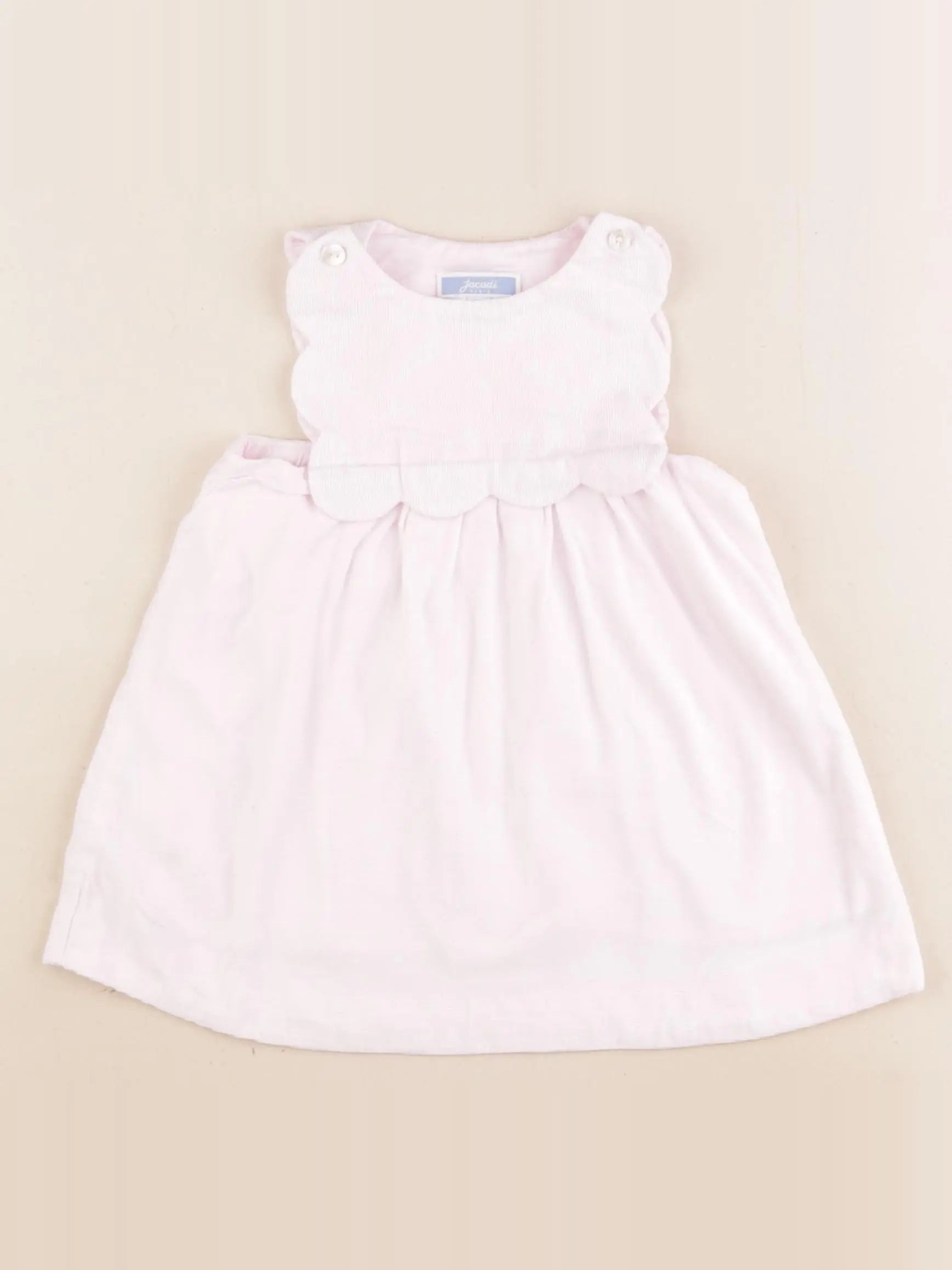 Jacadi - robe rose - 12 mois