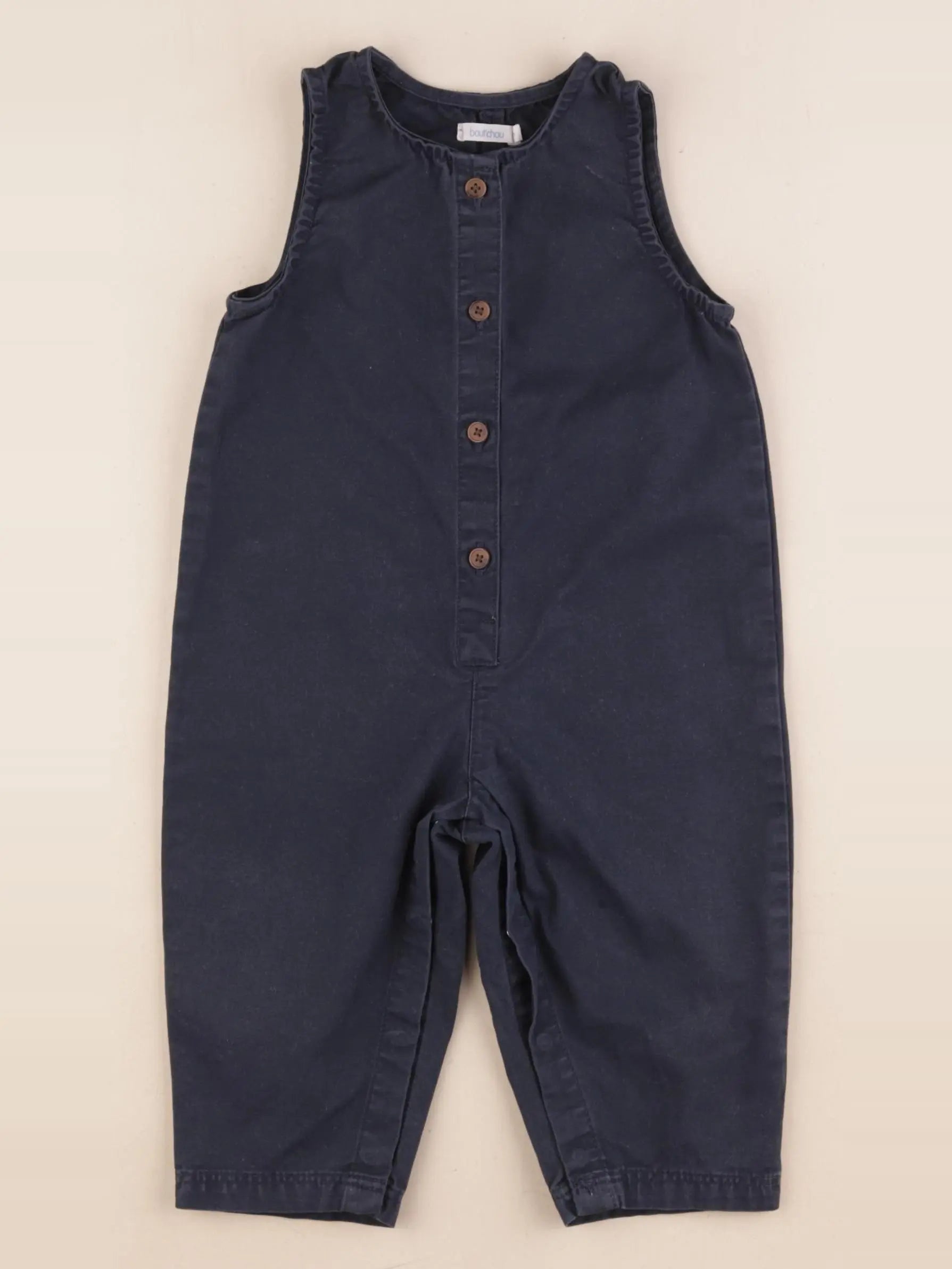 Boutchou - combinaison bleu - 9 mois
