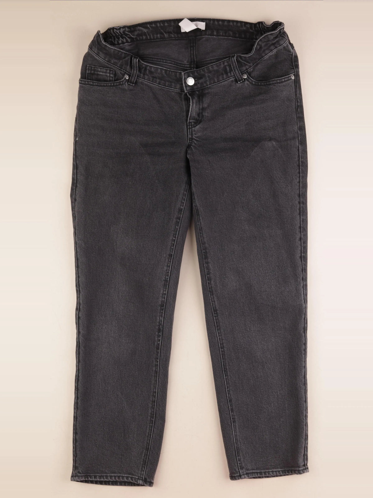 H&M - jean grossesse noir - s