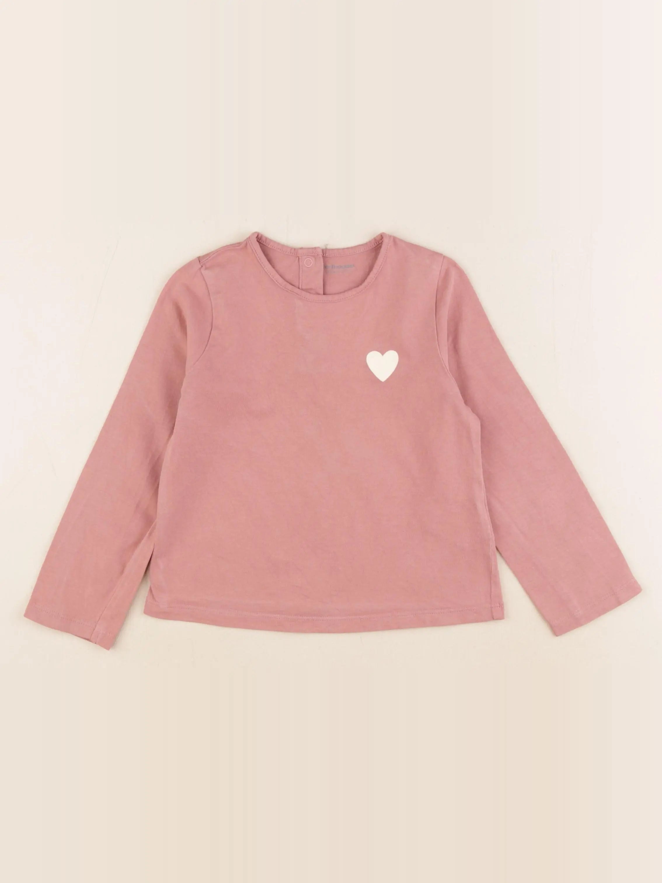 Vertbaudet - tee-shirt rose - 36 mois