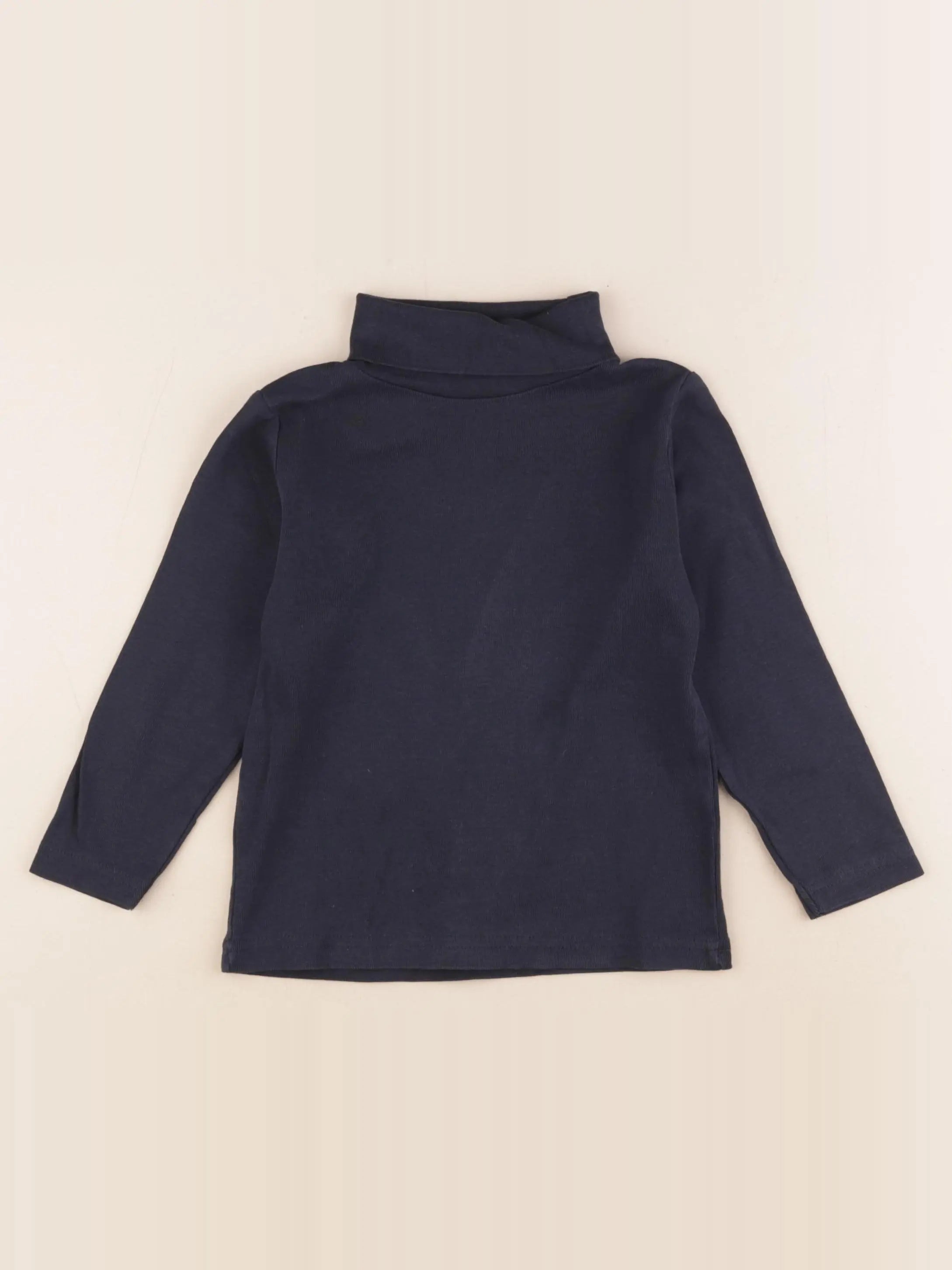 Vertbaudet - sous-pull bleu - 4 ans