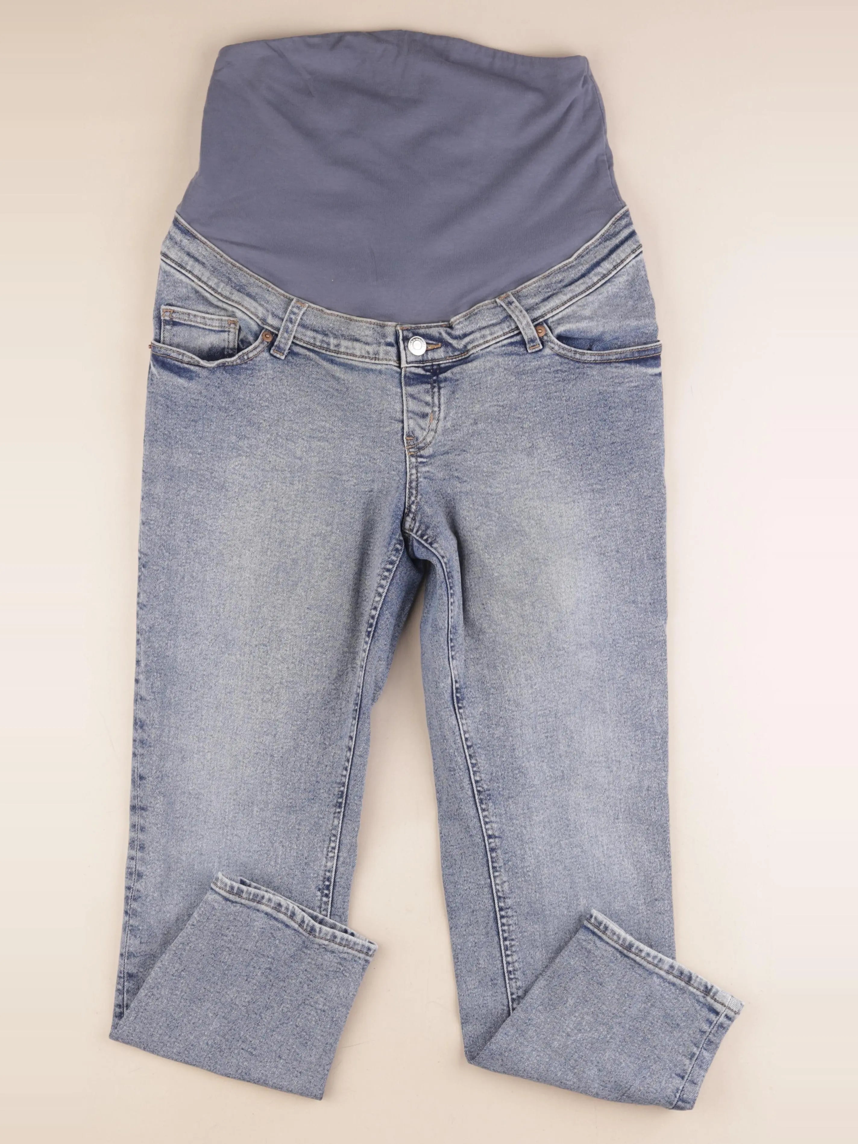 H&M - jean grossesse bleu - 36 à 38