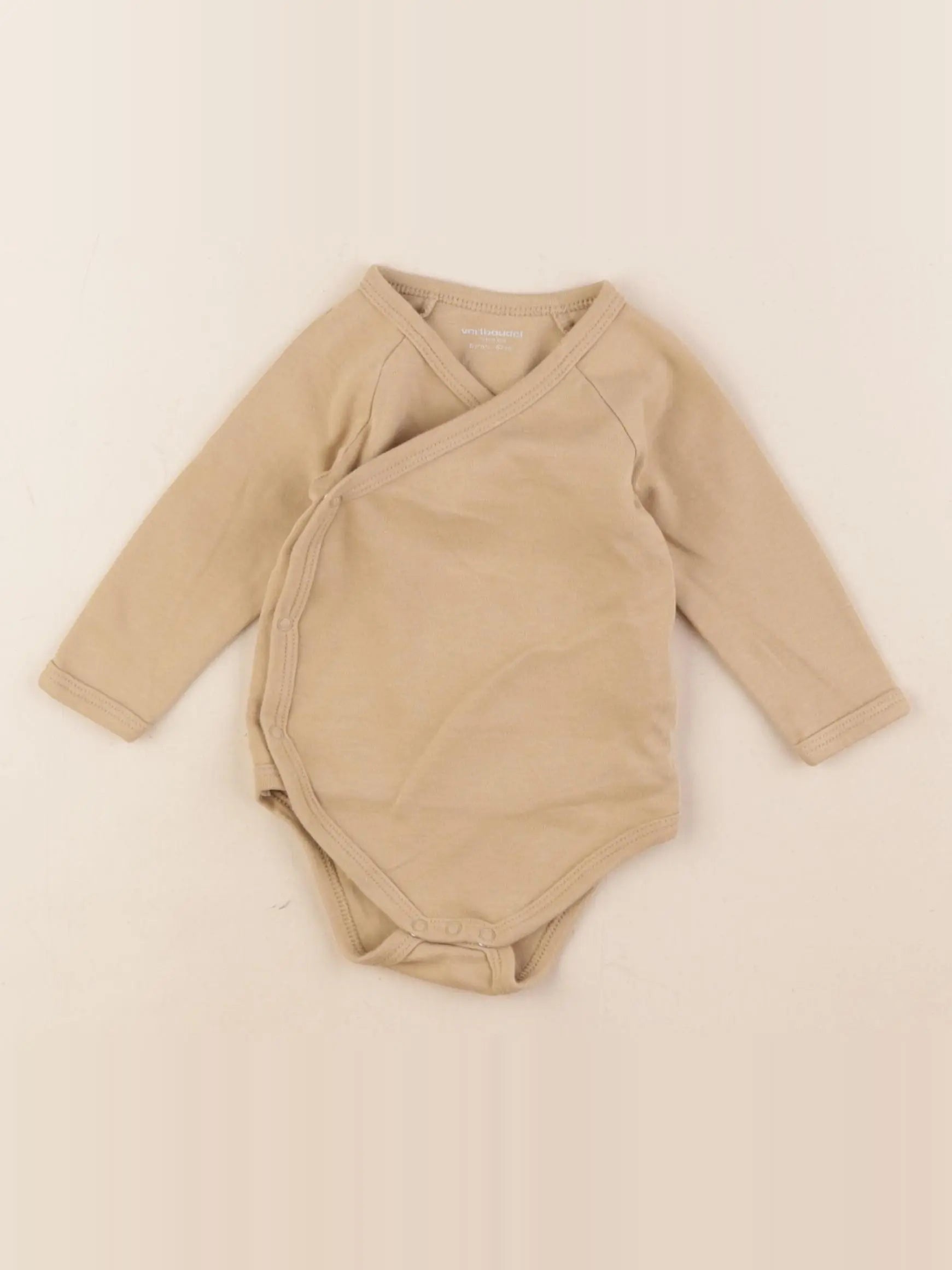 Vertbaudet - body jaune - 6 mois