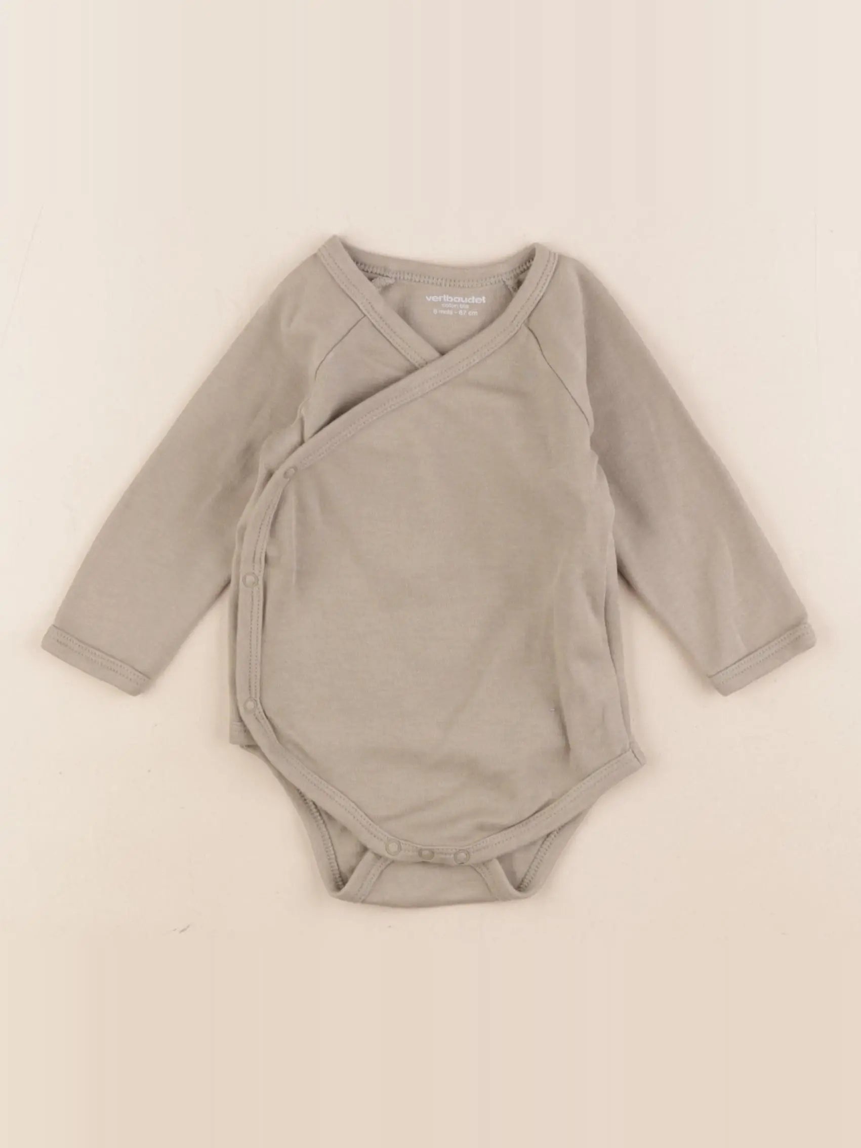 Vertbaudet - body vert - 6 mois