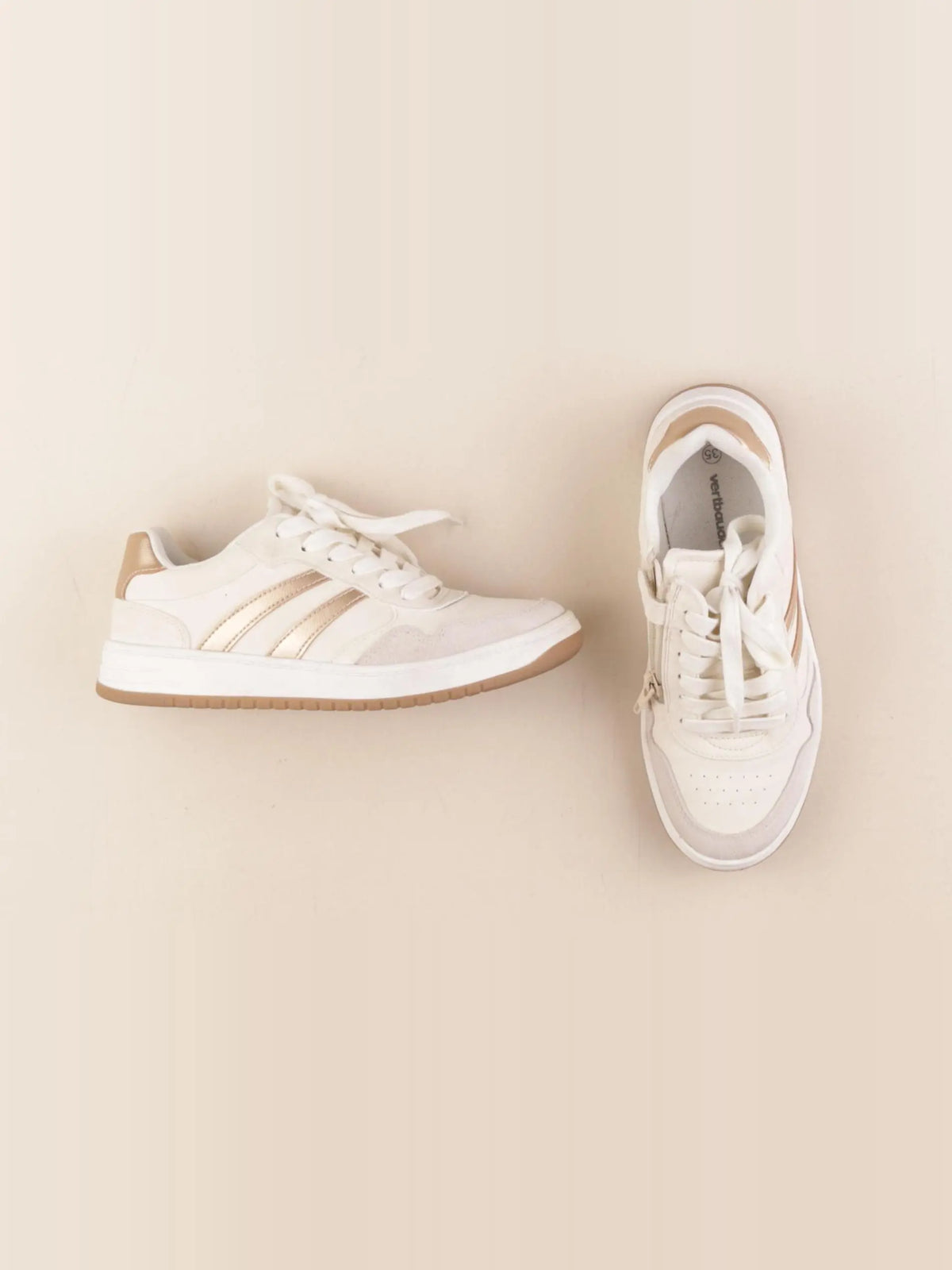 Vertbaudet - baskets blanc - pointure 35