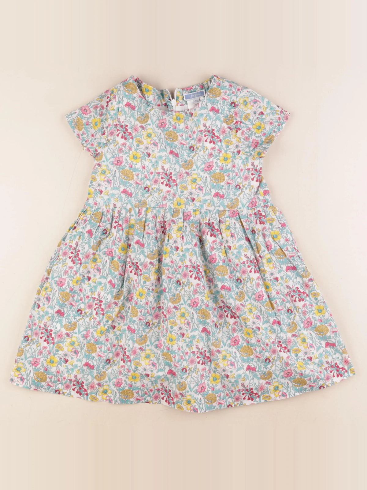 Jacadi - robe liberty multicolore - 6 ans