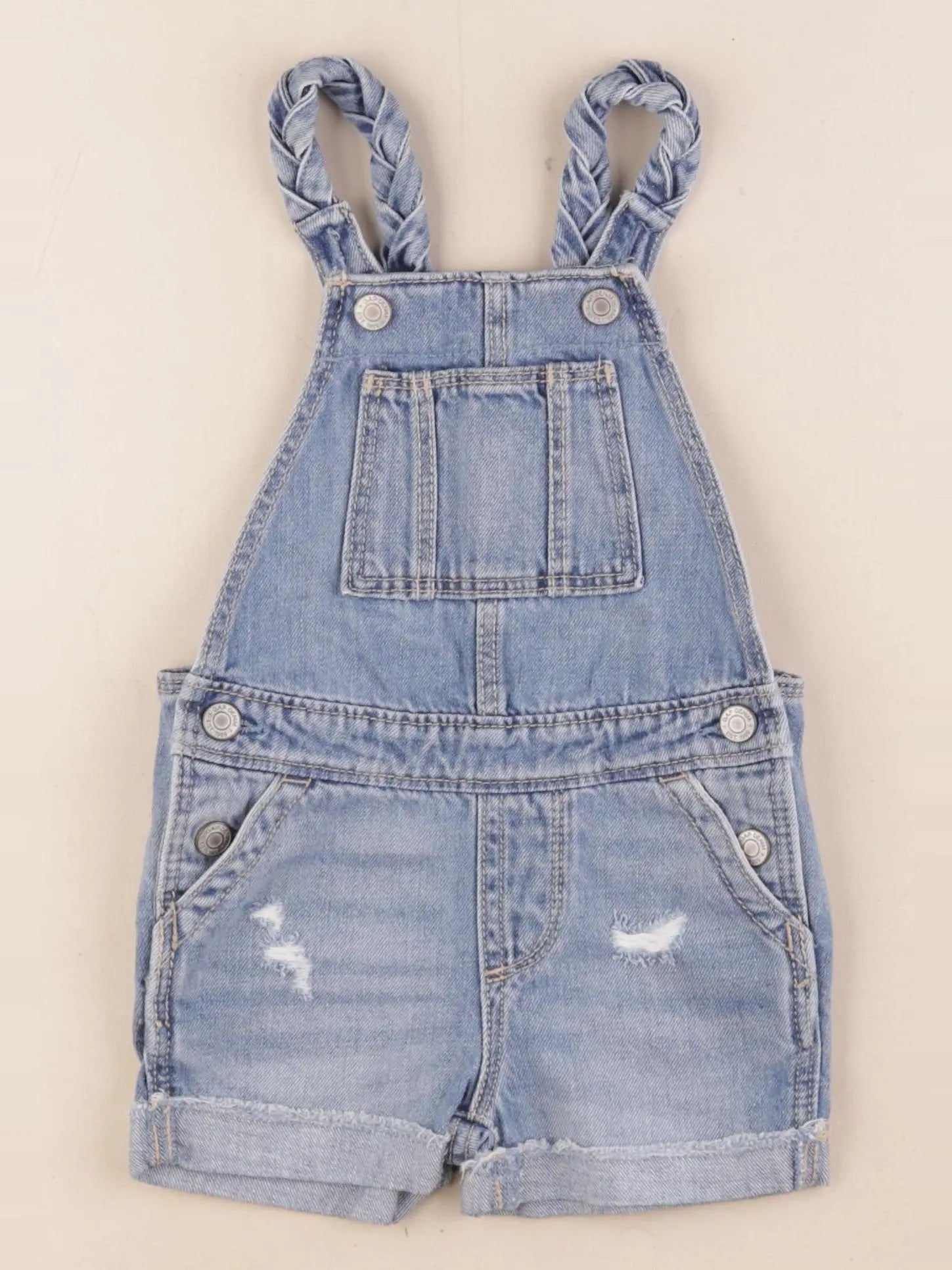 GAP - salopette bleu - 6/12 mois
