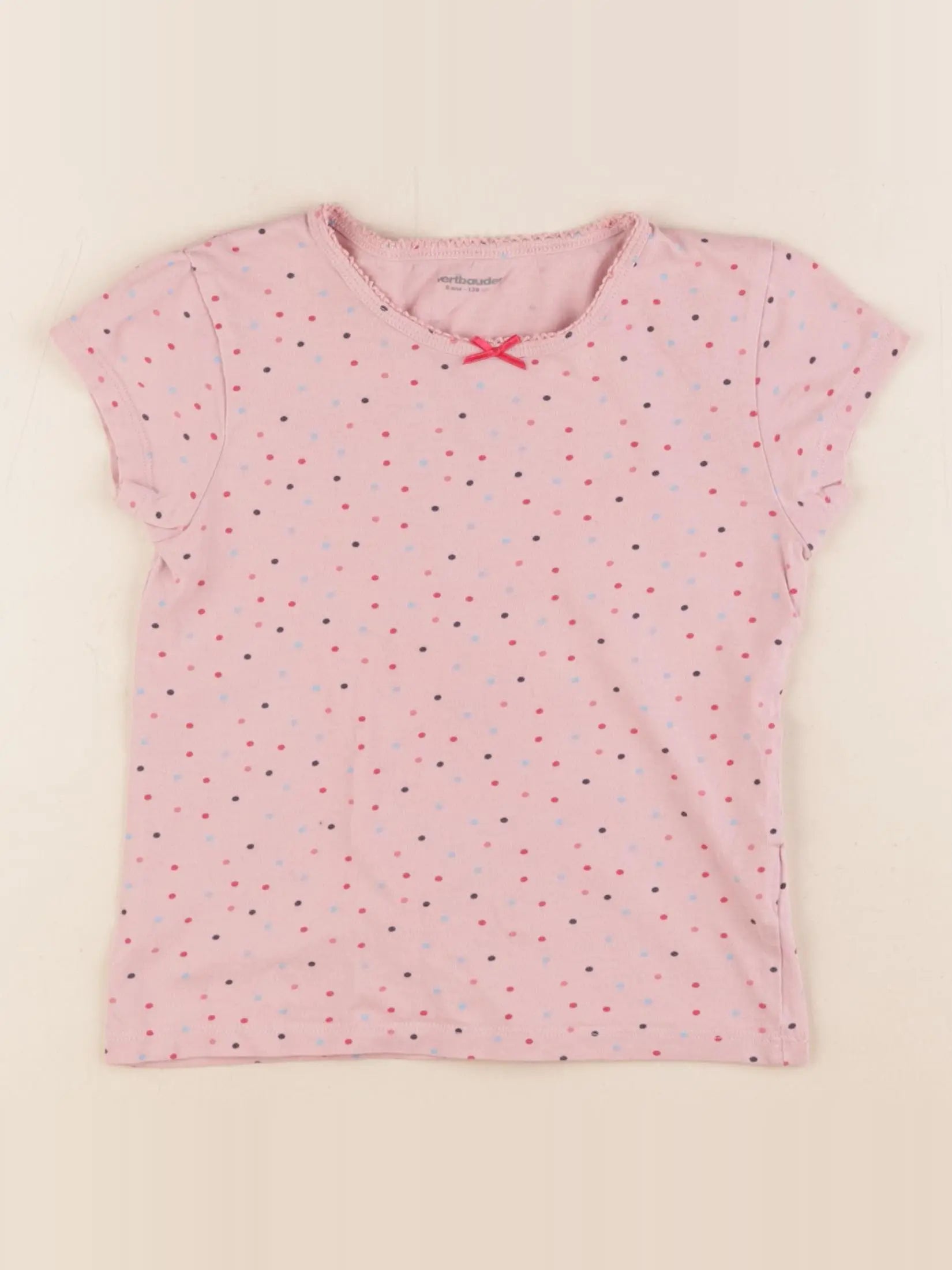 Vertbaudet - maillot de corps rose - 6 ans