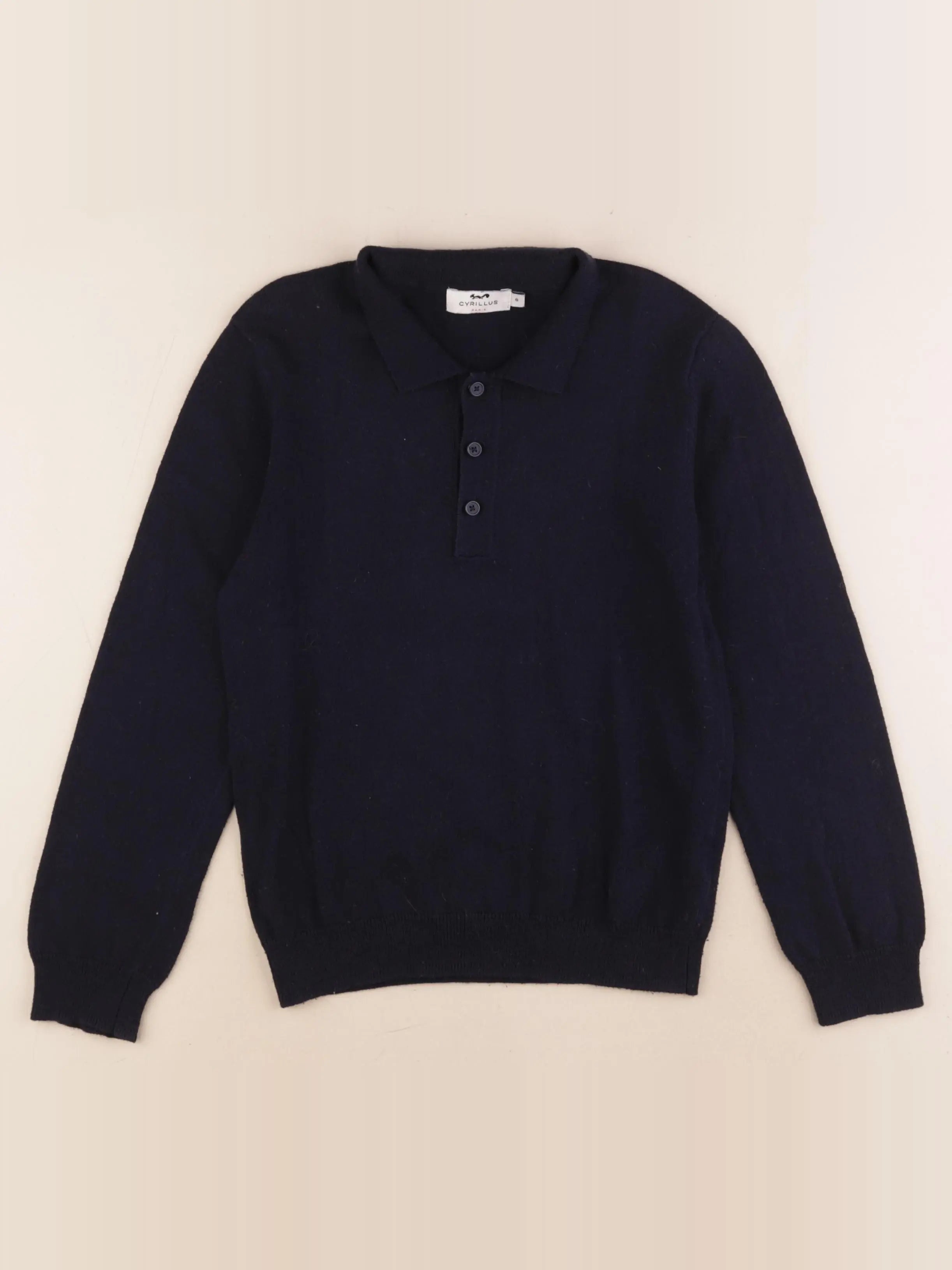 Cyrillus - pull bleu - 8 ans