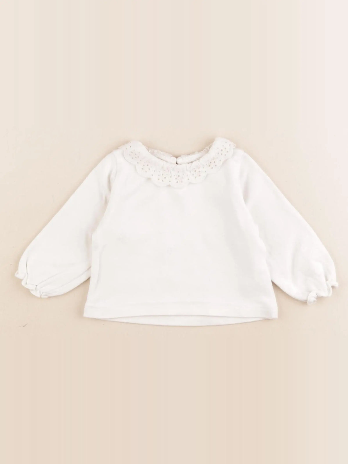 Zara - tee-shirt beige - 3/6 mois