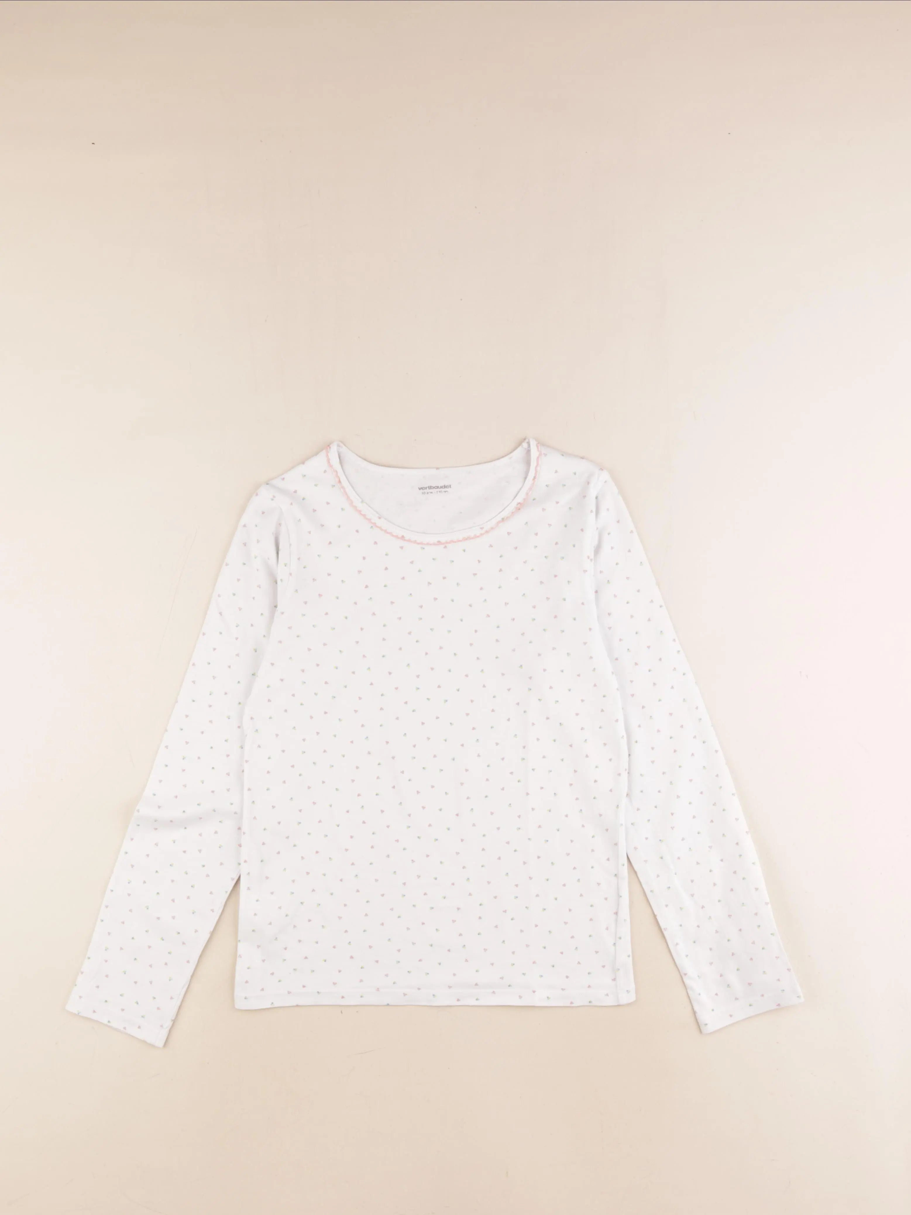 Vertbaudet - maillot de corps rose - 10 ans