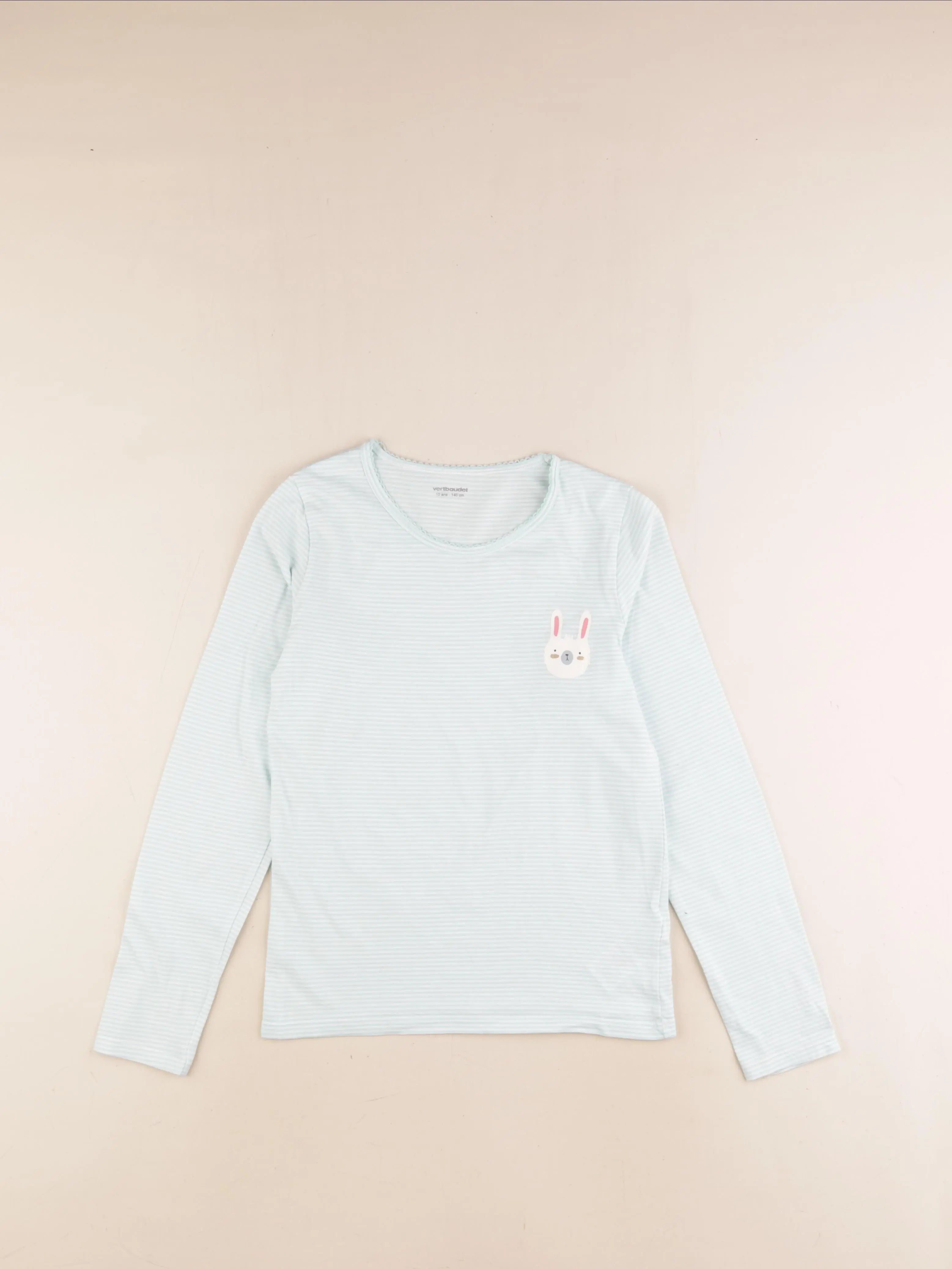 Vertbaudet - maillot de corps vert - 10 ans