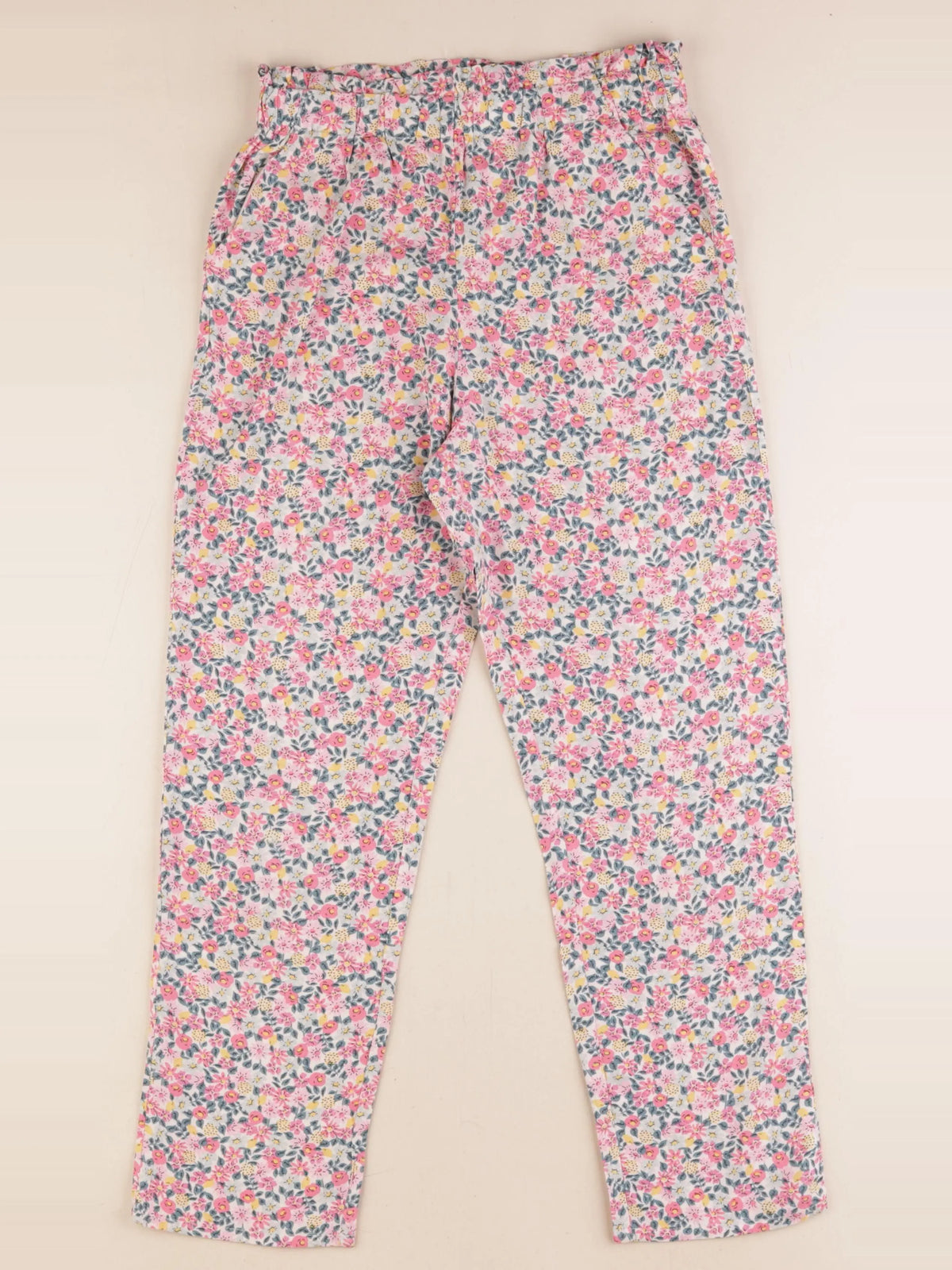 Vertbaudet - pantalon multicolore - 10 ans