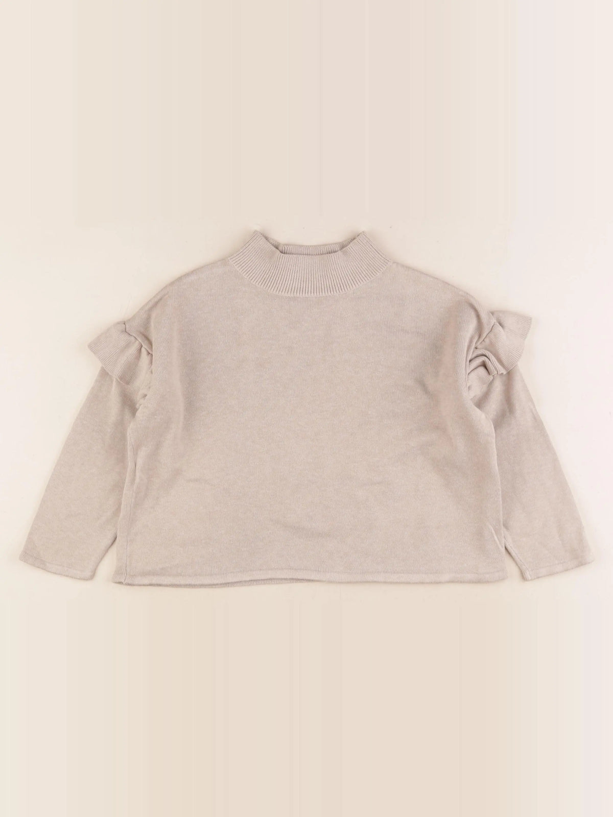 Mango - pull beige - 5/6 ans