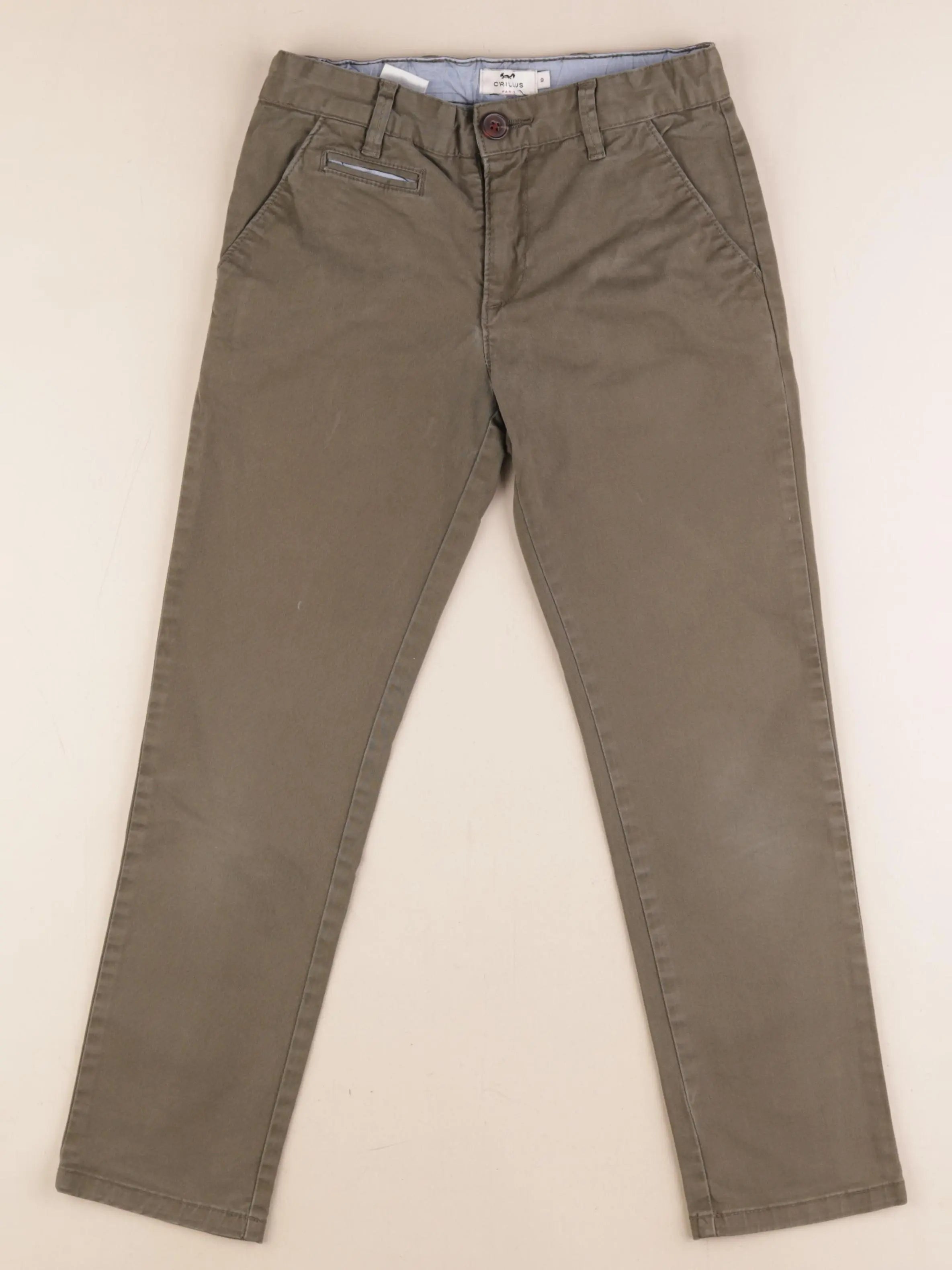 Cyrillus - pantalon vert - 9 ans
