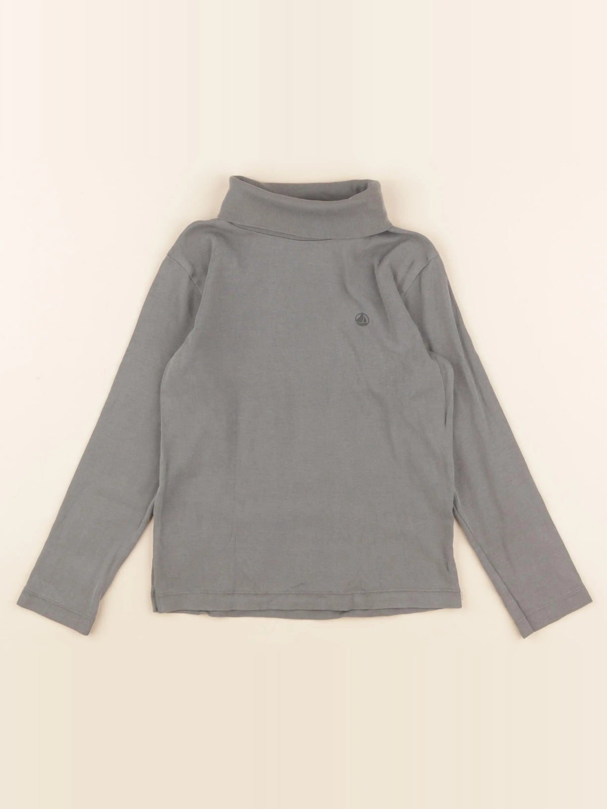 Petit Bateau - sous-pull gris - 6 ans