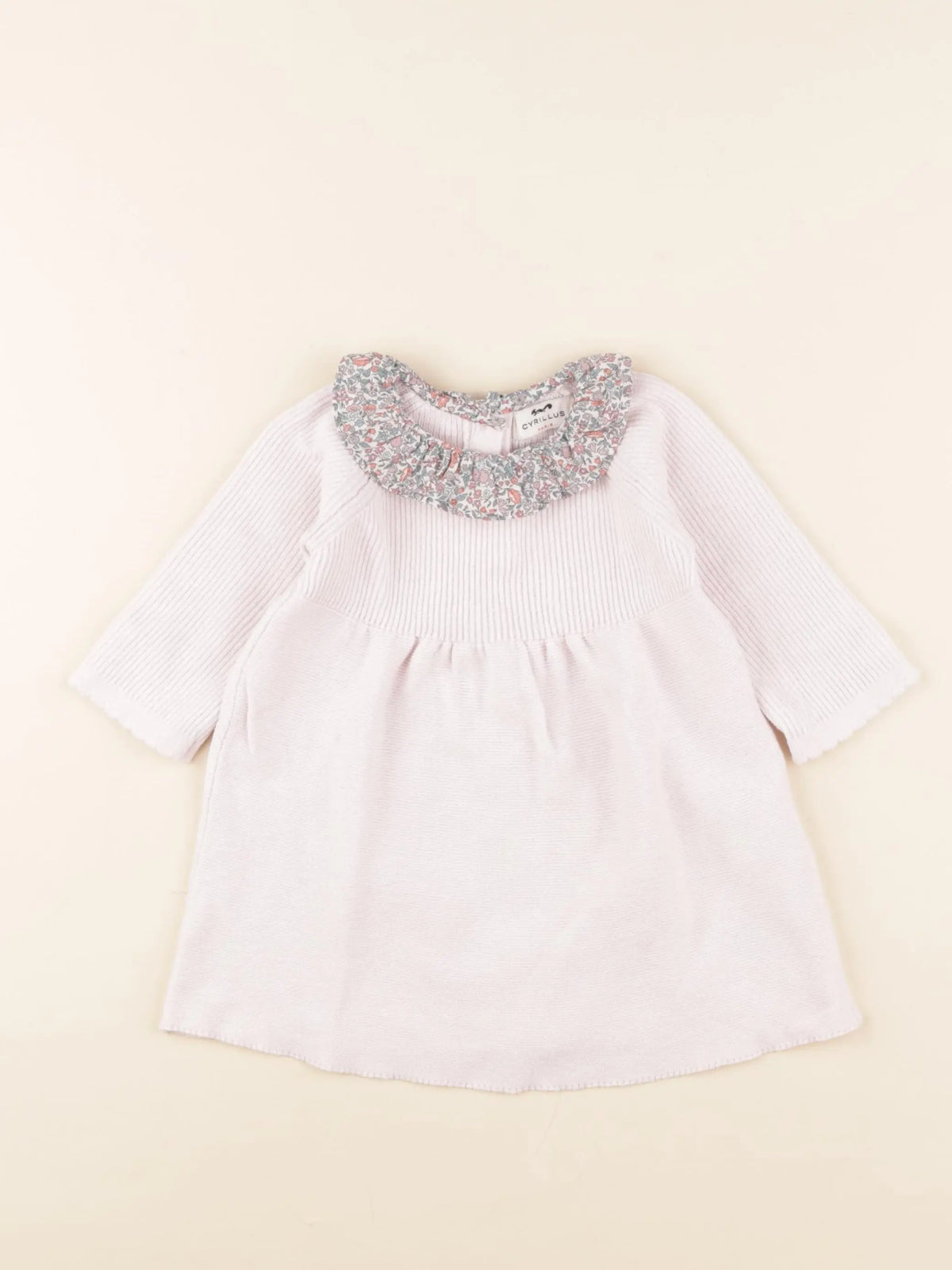 Cyrillus - robe rose - 6 mois