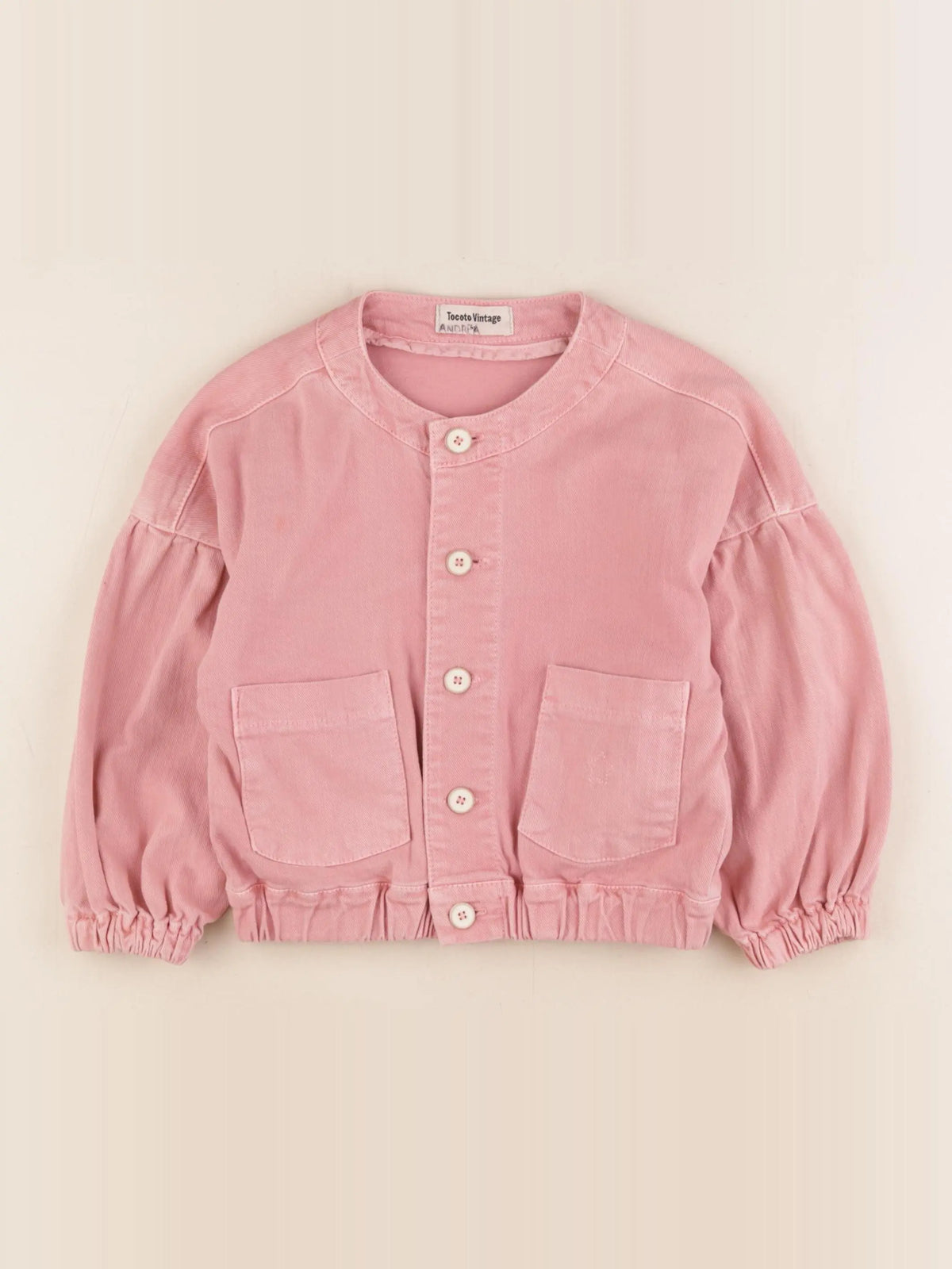 Tocoto vintage - veste rose - 4 ans