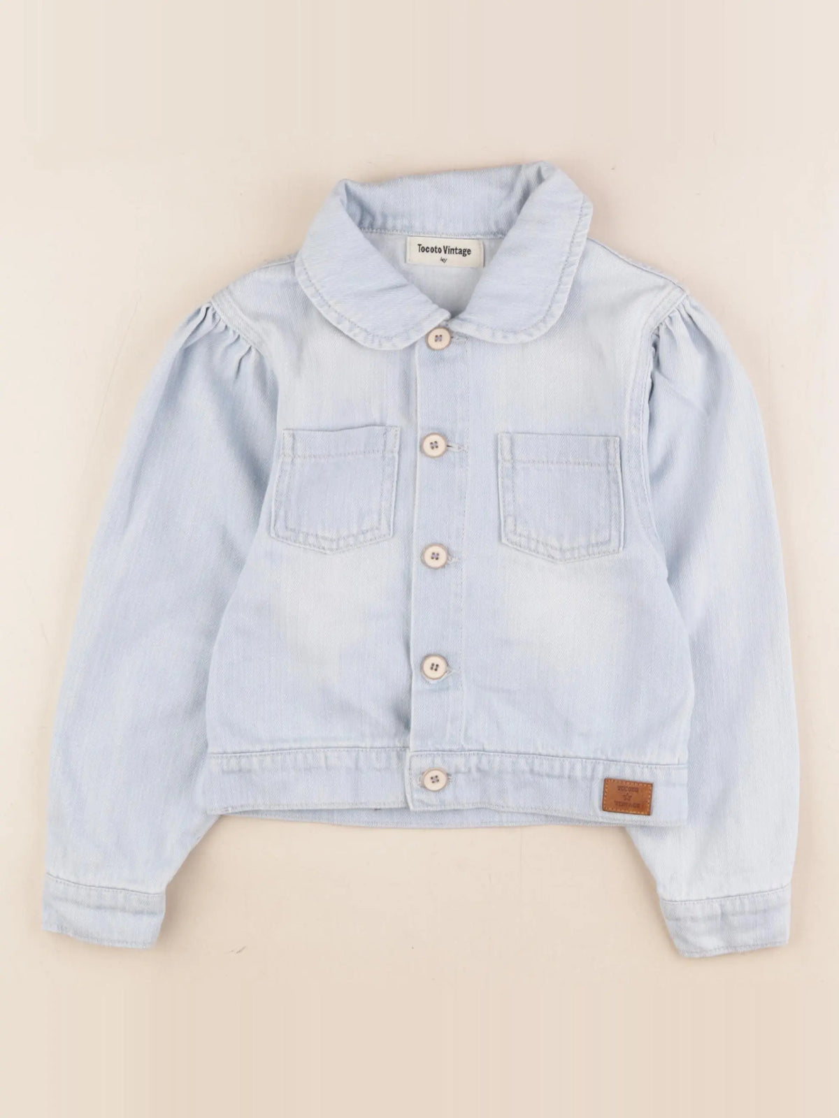 Tocoto vintage - veste bleu - 4 ans