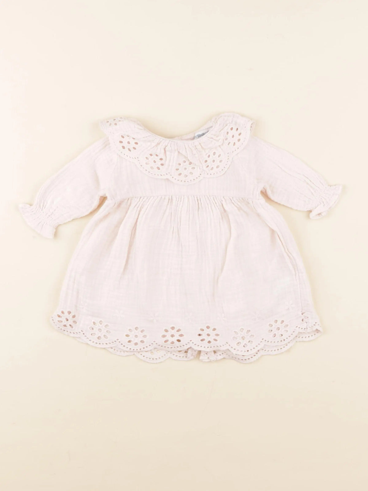 Vertbaudet - robe rose - 1 mois