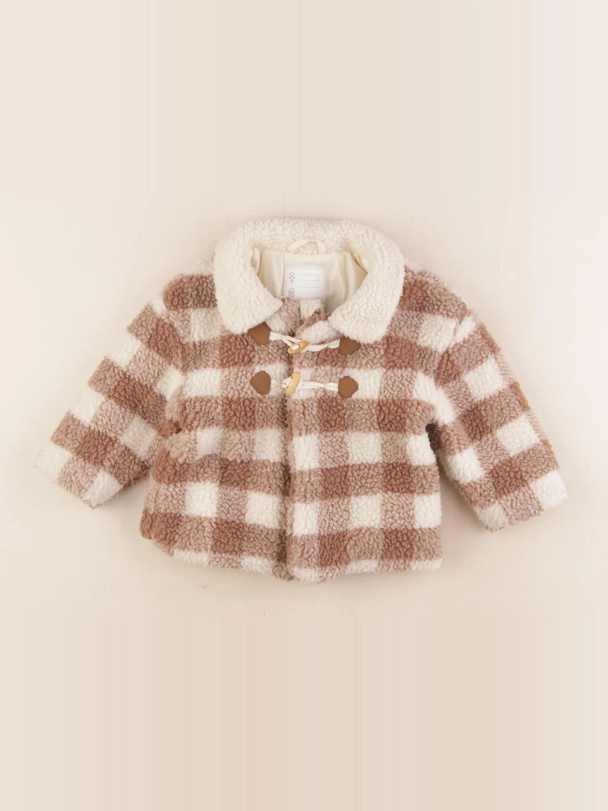 Vertbaudet - veste marron - 18 mois
