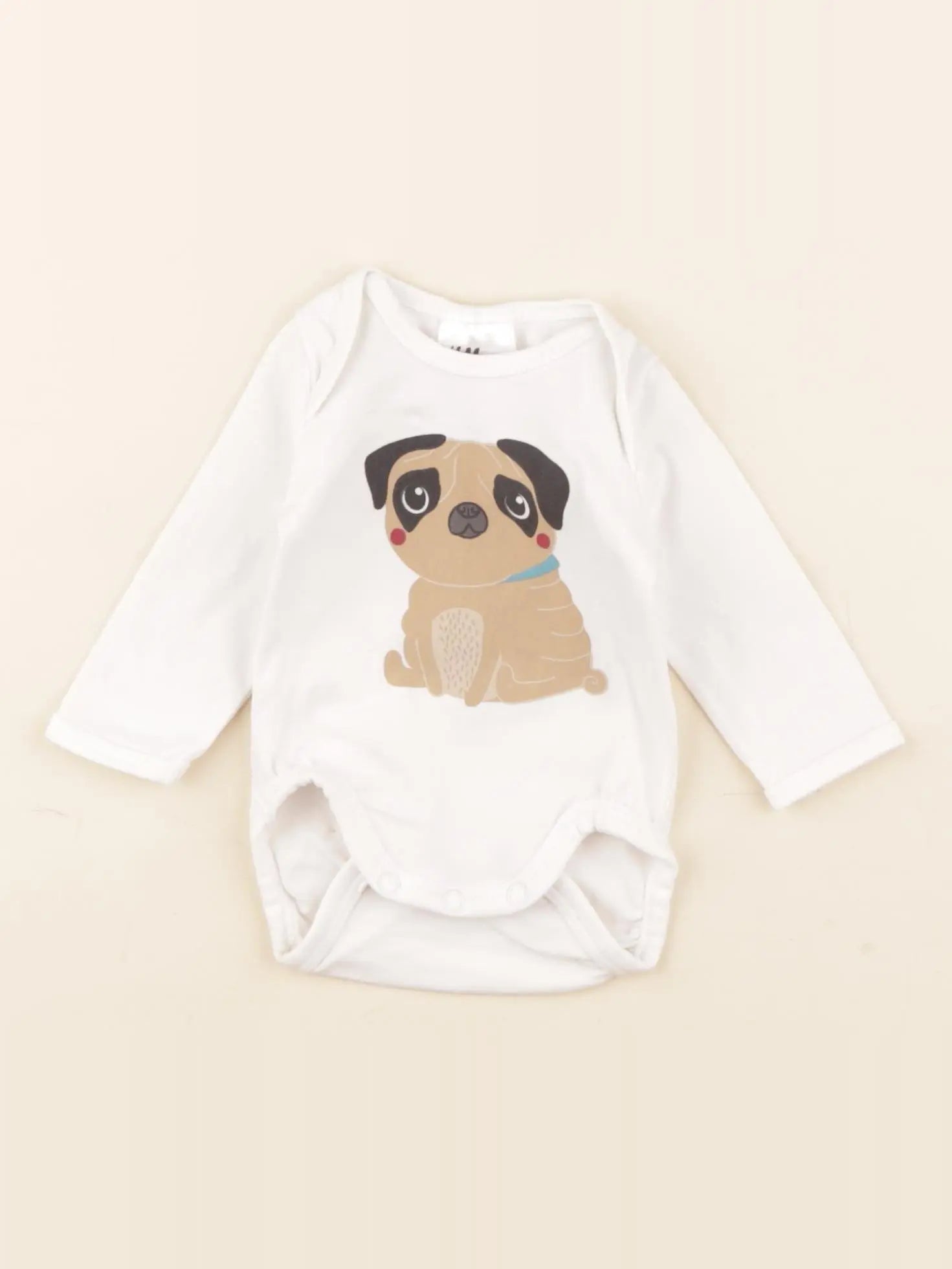 H&M - body blanc - 0/1 mois