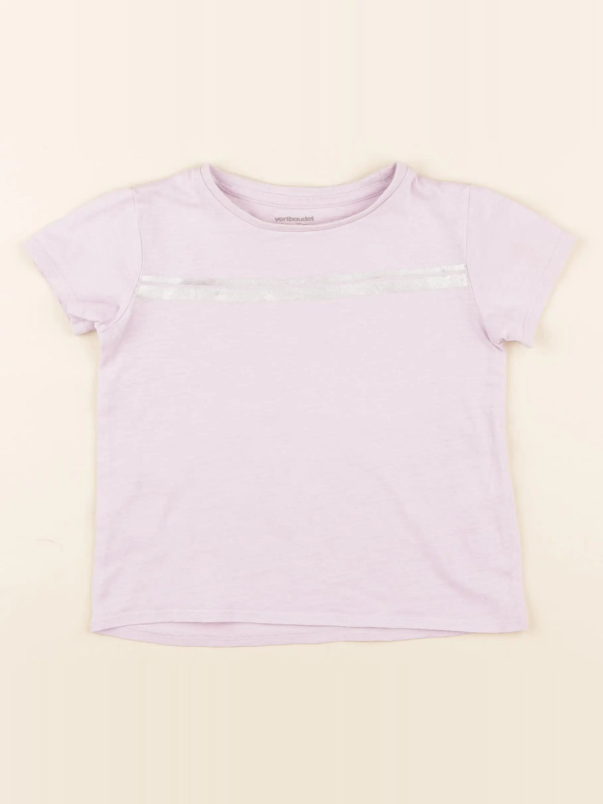Vertbaudet - tee-shirt violet - 3 ans